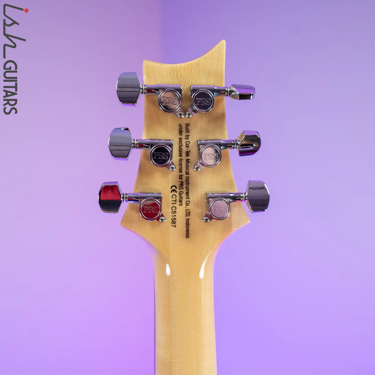 2021 PRS SE Custom 24 Faded Blue Burst - Image 12