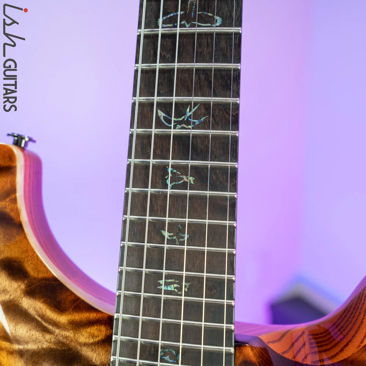 PRS Custom 24 Wood Library Autumn Sky One Piece Quilt 10 Top - Image 6