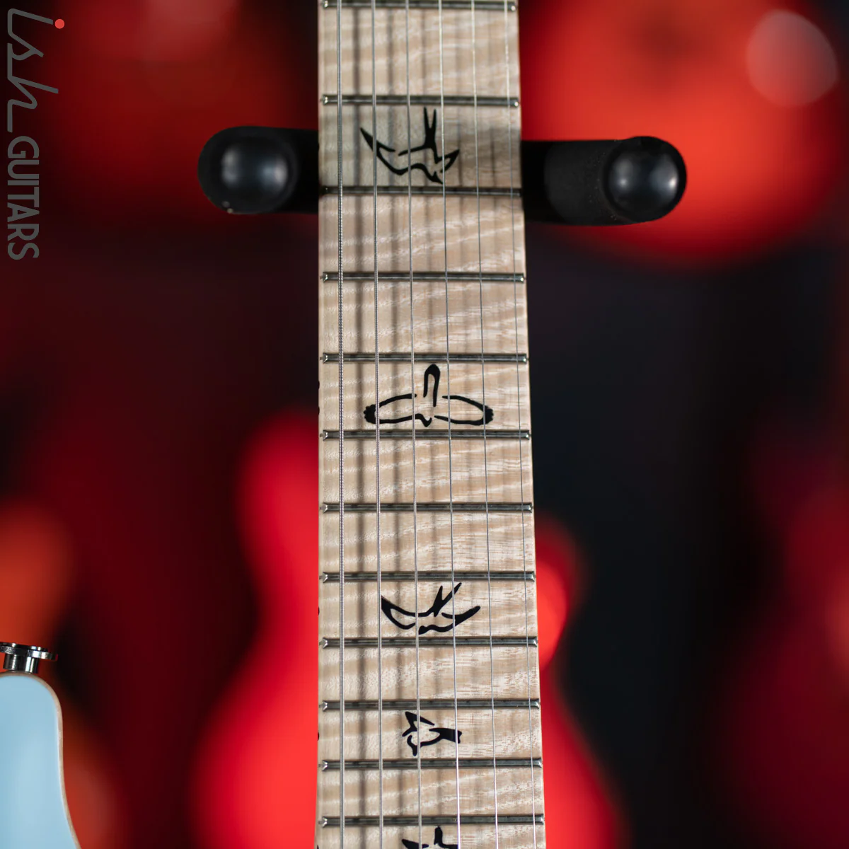 PRS Custom 24 Wood Library Powder Blue Opaque Satin - Image 7