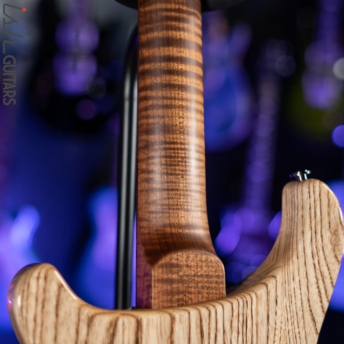 PRS Wood Library Custom 24 10 Top Quilt Torrefied Maple Neck Natural Gloss - Image 11