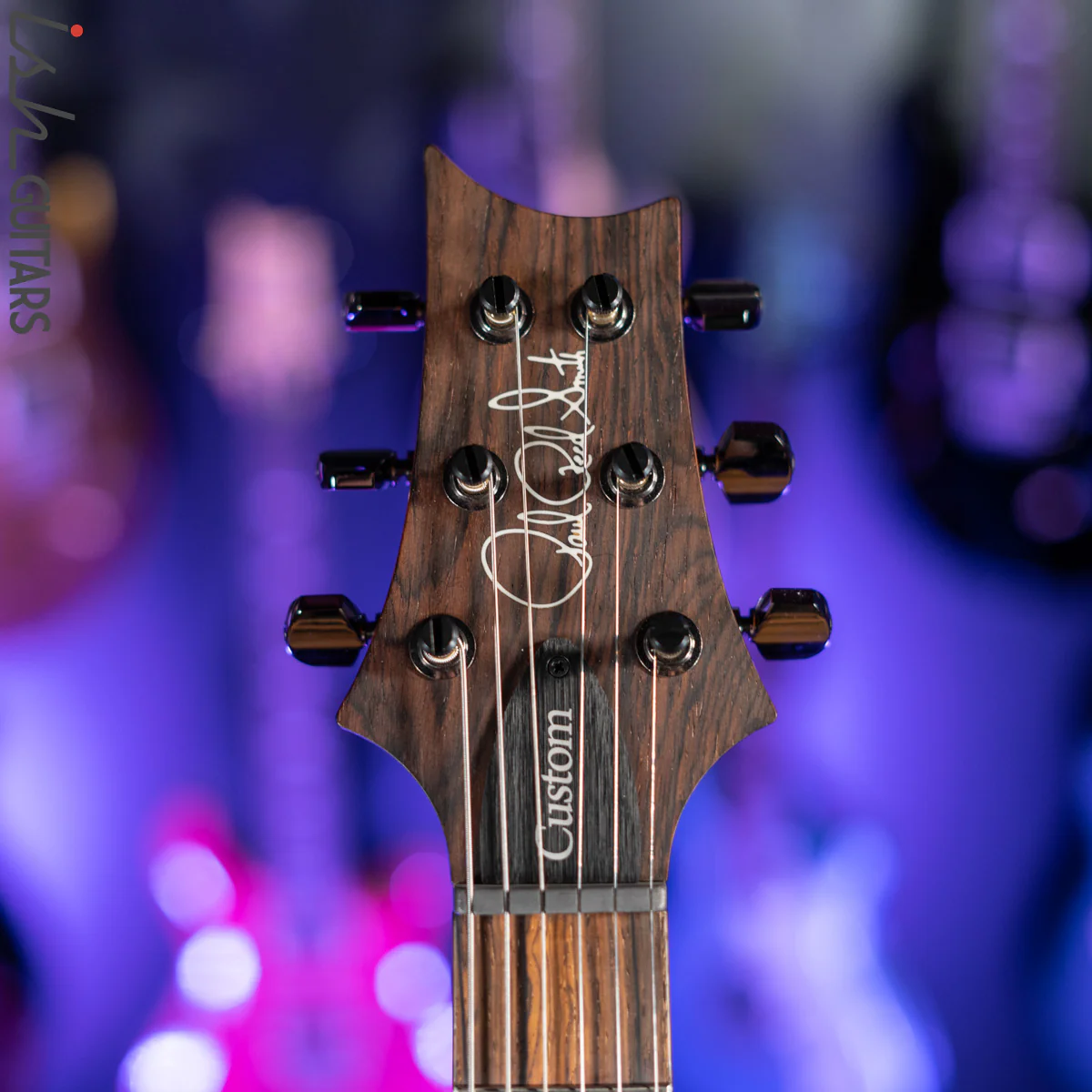 PRS Wood Library Custom 24 10 Top Quilt Torrefied Maple Neck Natural Gloss - Image 7