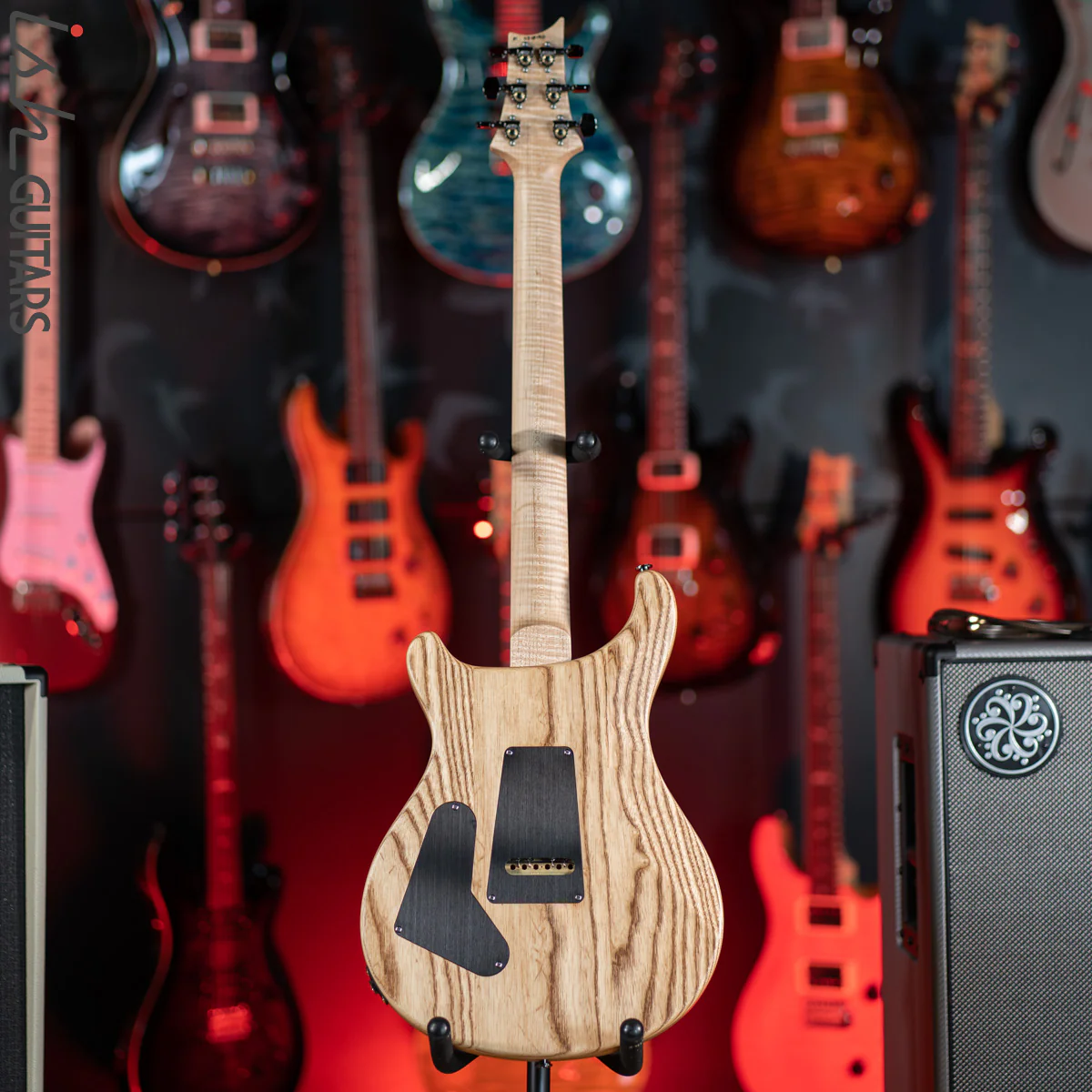 PRS Custom 24 Wood Library Opaque Satin White - Image 9
