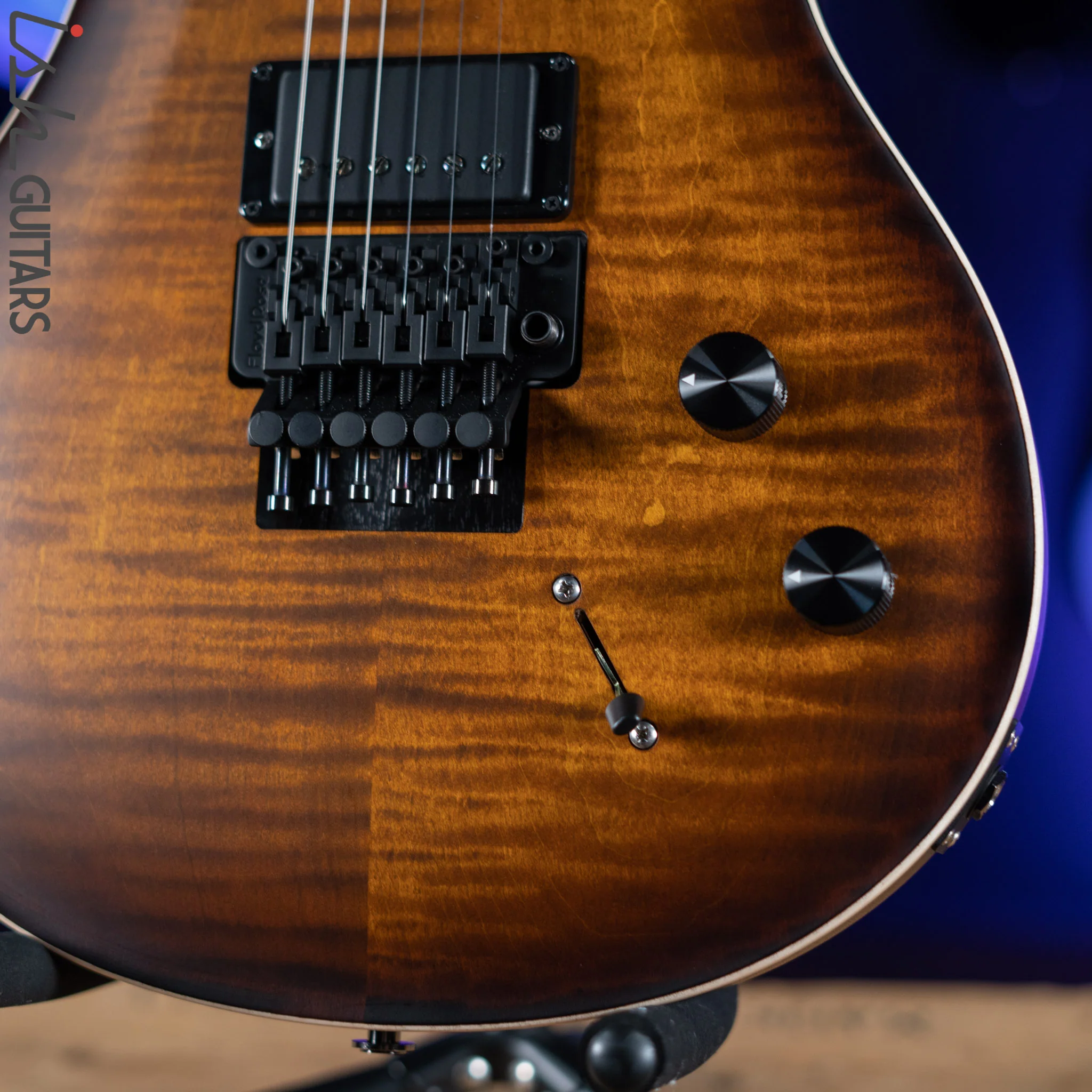 2021 PRS Dustie Waring DW CE 24 Floyd Burnt Amber Smokeburst - Image 4