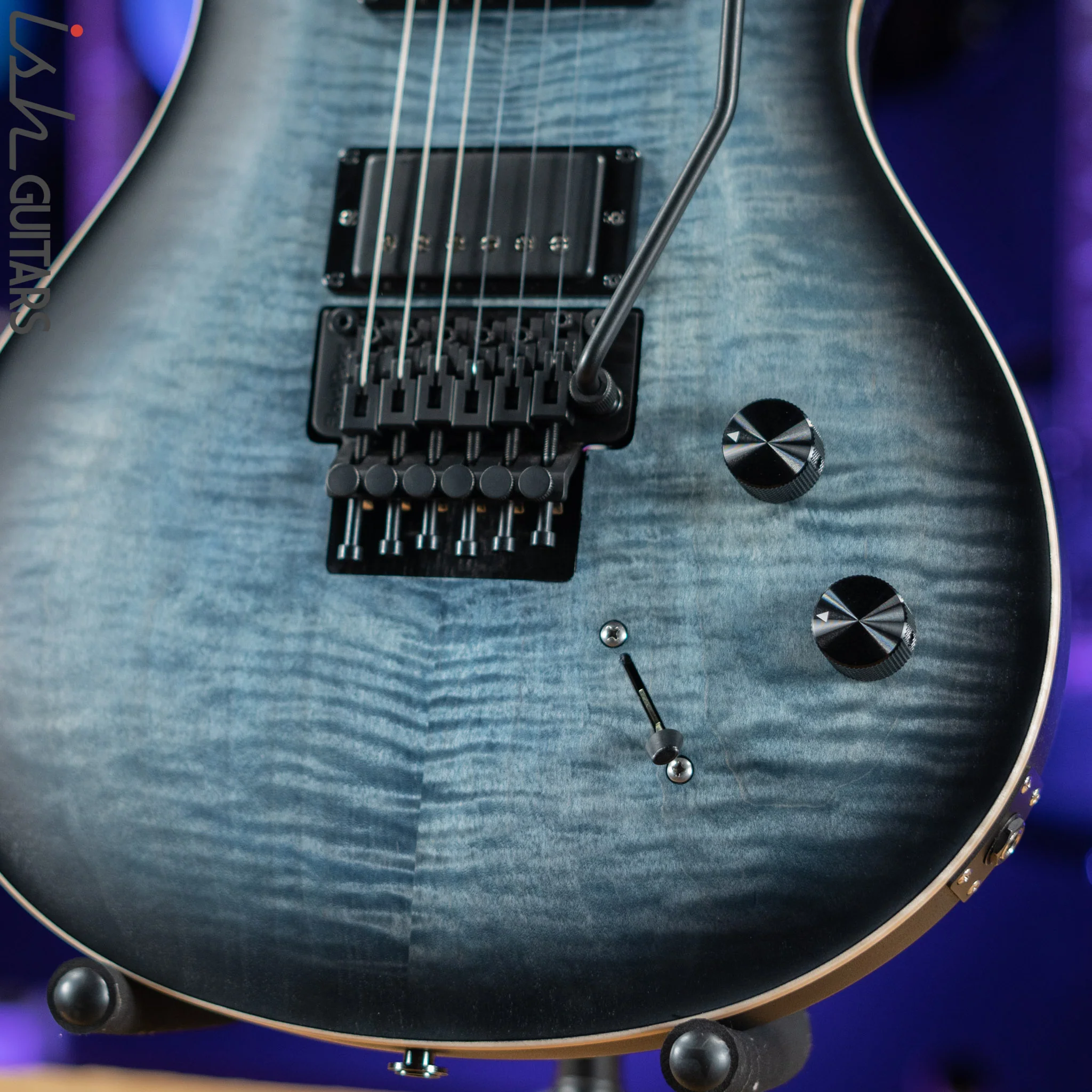 2021 PRS Dustie Waring DW CE 24 Floyd Faded Blue Smokeburst - Image 4