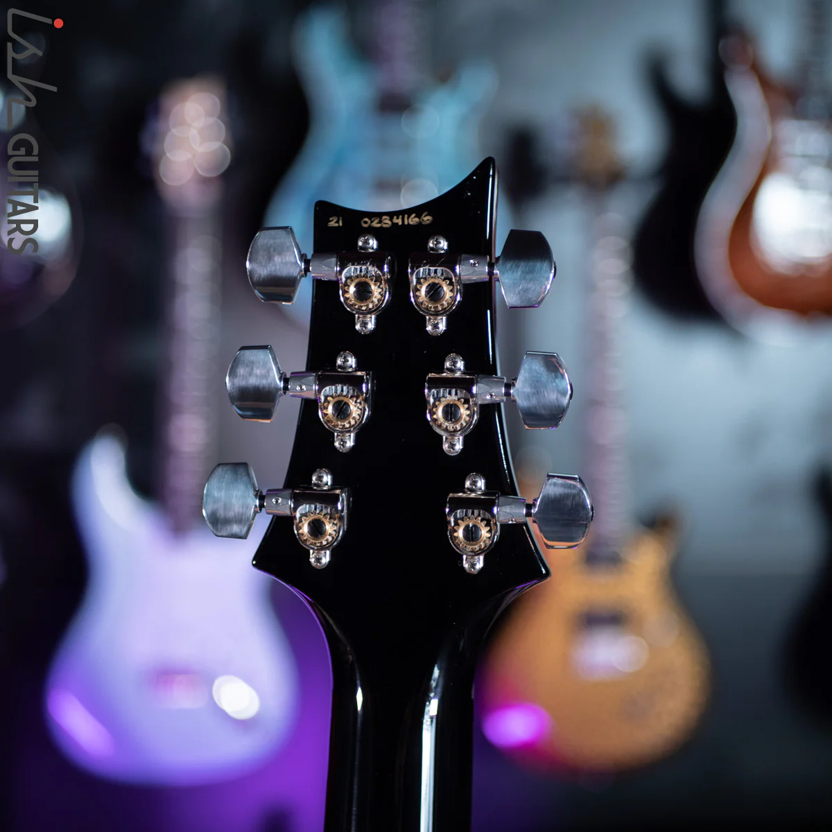 PRS Hollowbody II w/ Piezo Custom Color Amber Smokewrap - Image 10