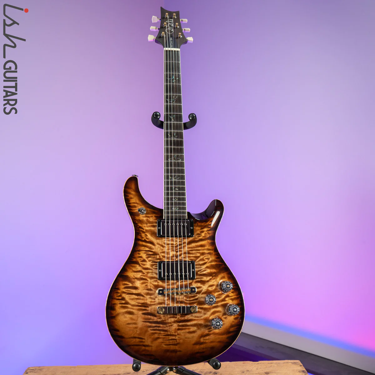 PRS McCarty 594 Wood Library Copperhead Burst 10 Top - Image 2