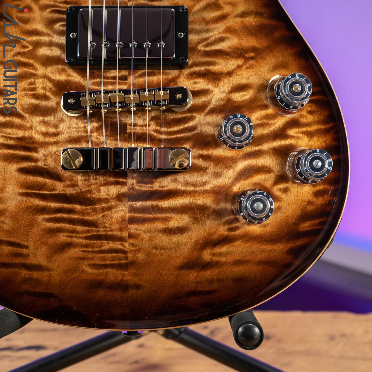 PRS McCarty 594 Wood Library Copperhead Burst 10 Top - Image 4