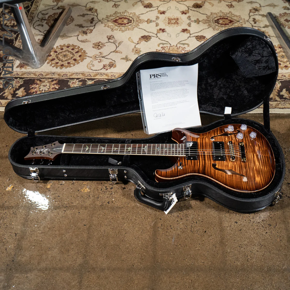 PRS McCarty 594 Hollowbody II Wood Library Copperhead Burst - Image 15