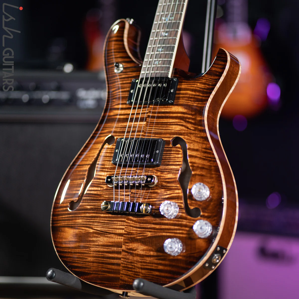 PRS McCarty 594 Hollowbody II Wood Library Copperhead Burst - Image 5
