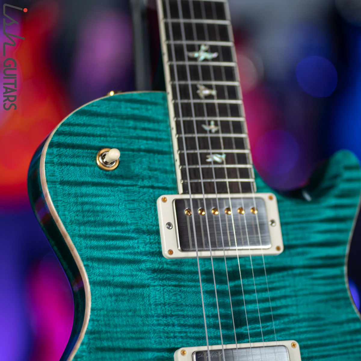 2021 PRS McCarty 594 Singlecut 10 Top Aqua - Image 5