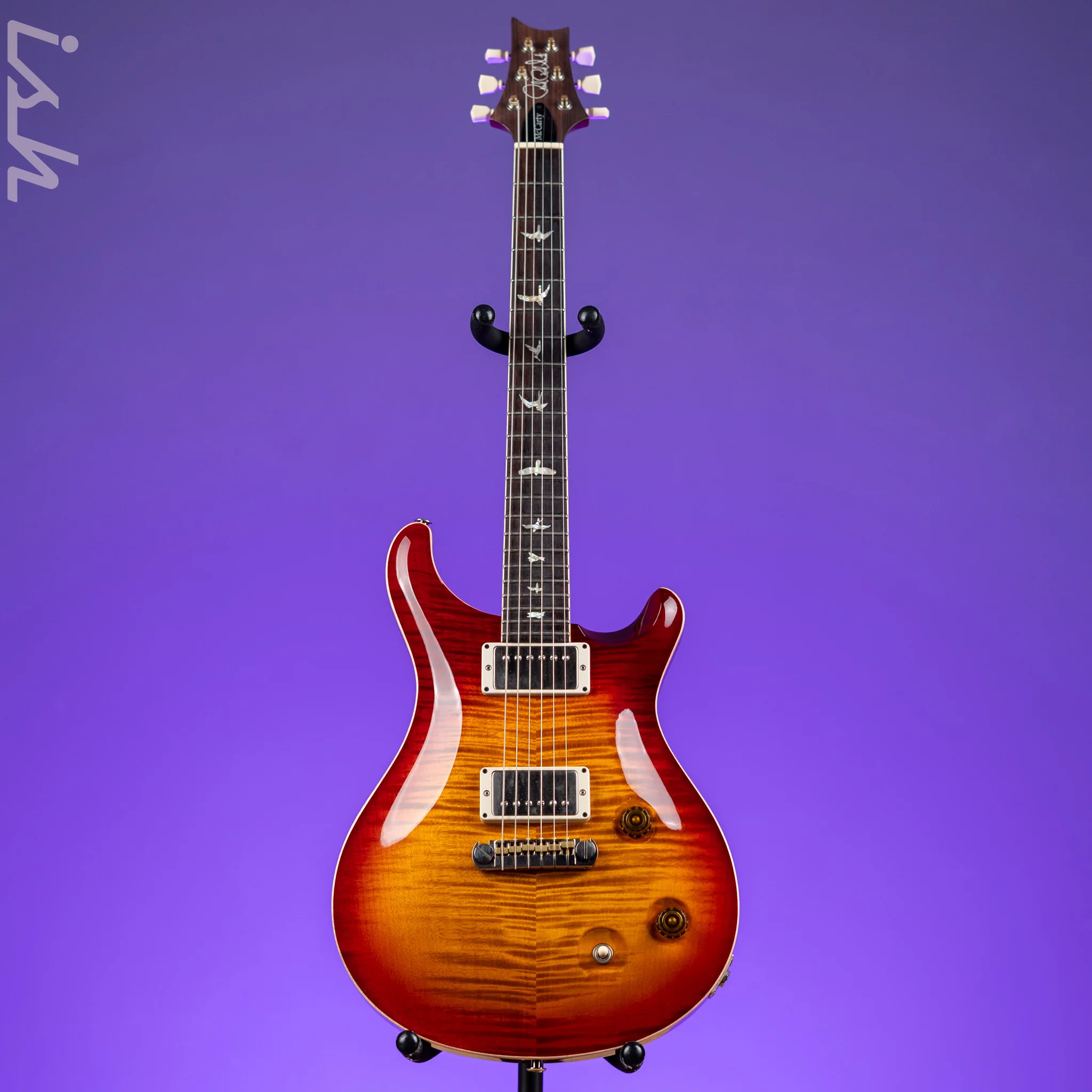 2021 PRS McCarty Doublecut Dark Cherry Sunburst - Image 2