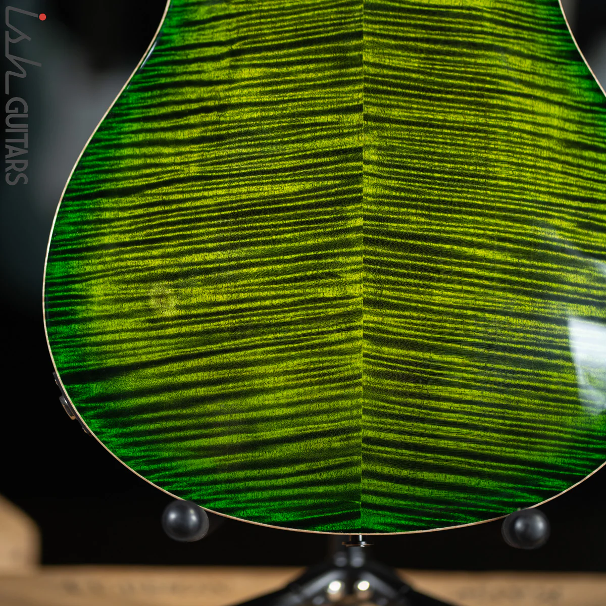 PRS McCarty 594 Hollowbody II Wood Library Jade Green Burst - Image 12