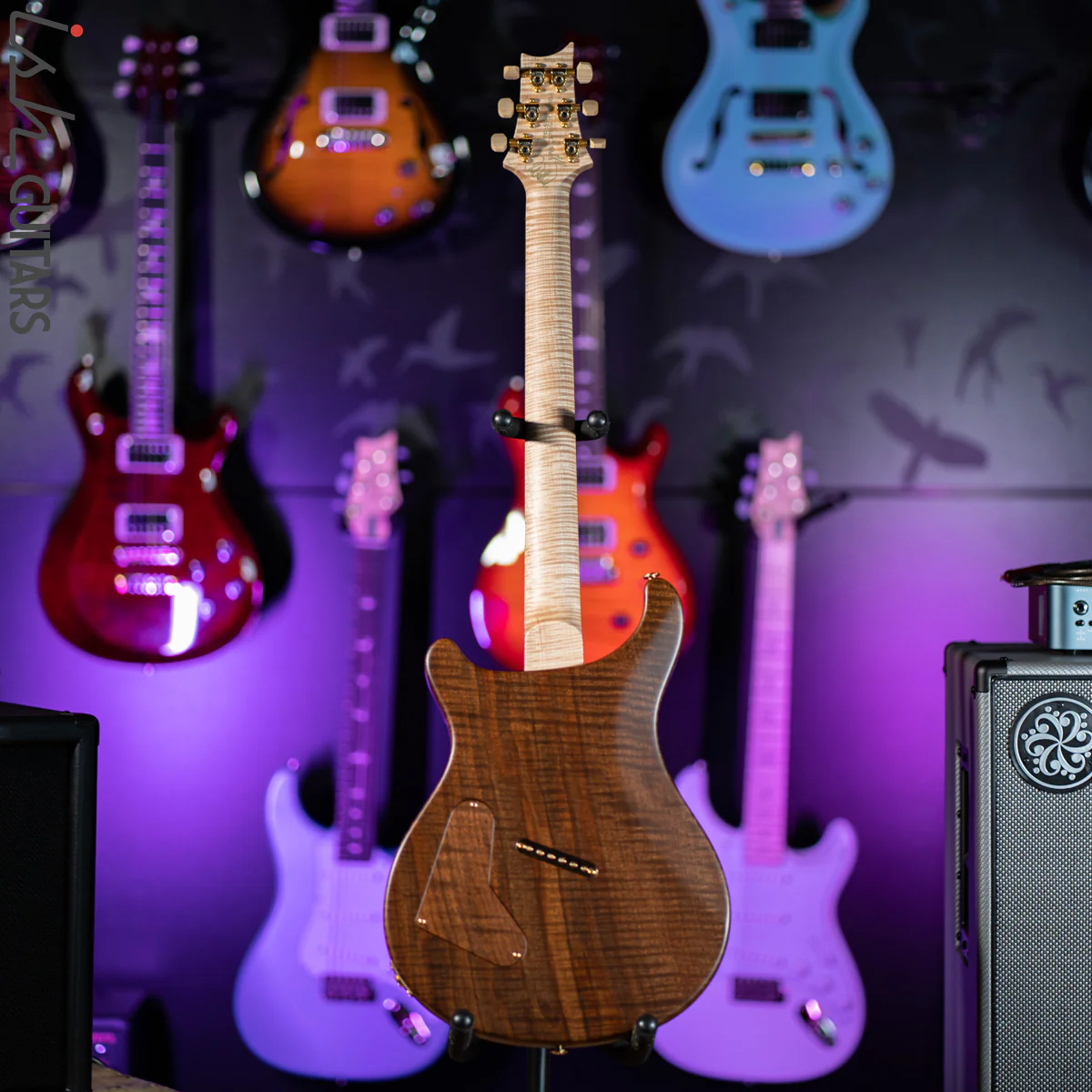 PRS Private Stock Custom 24 Multi-Scale 6-String One Piece Figured Walnut - Image 9