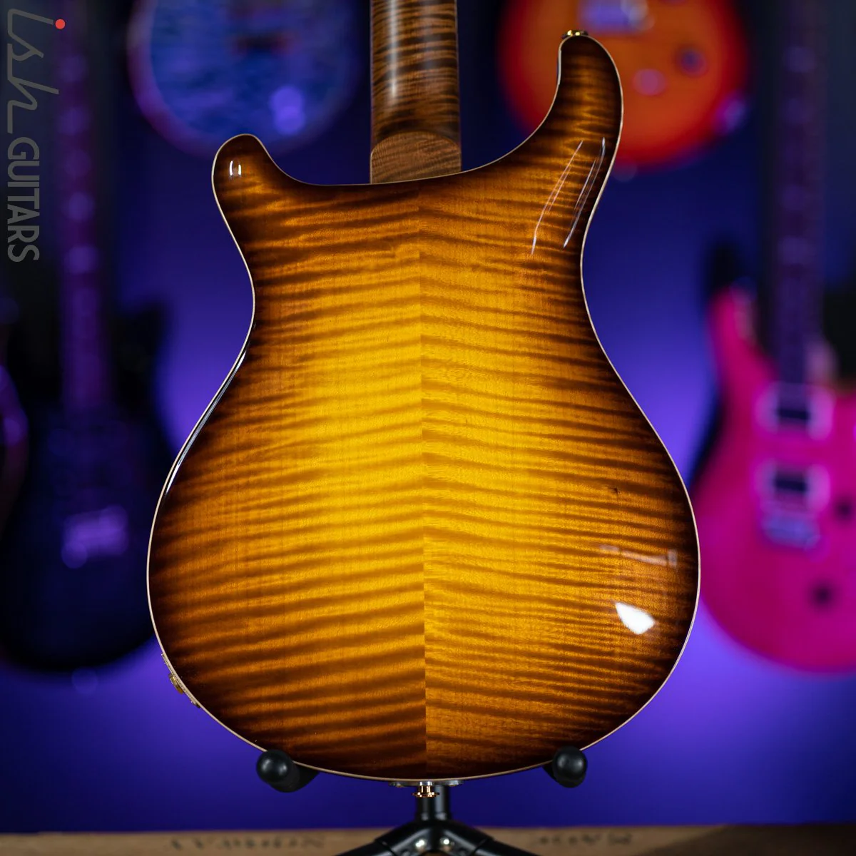 2021 PRS Private Stock Hollowbody II 24 Fret Honey Gold Smoked Burst - Image 12