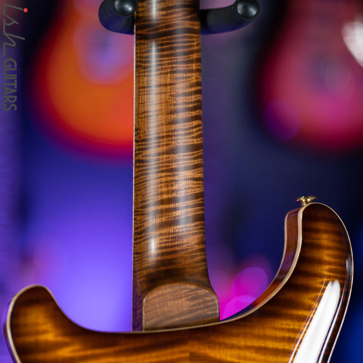 PRS Private Stock Hollowbody II 24 Fret Honey Gold Smoked Burst - Image 14
