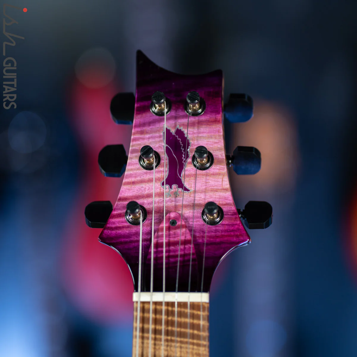 2021 PRS Private Stock Modern Eagle V Midnight Orchid Glow Smoked Burst - Image 7