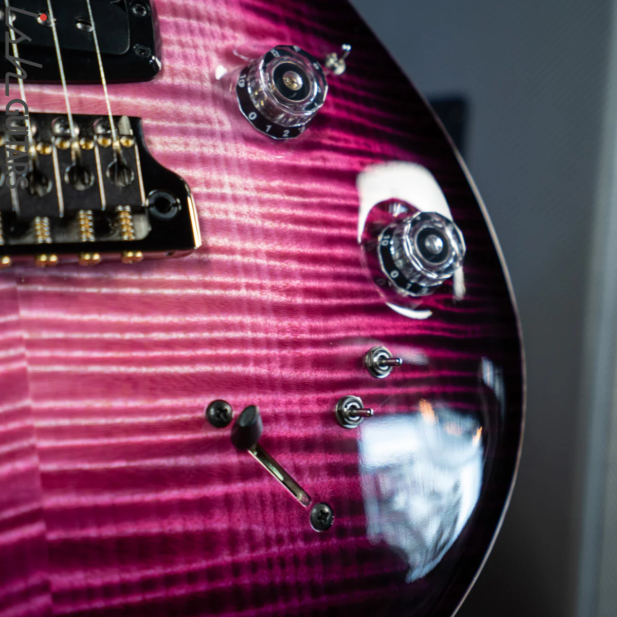 2021 PRS Private Stock Modern Eagle V Midnight Orchid Glow Smoked Burst - Image 8