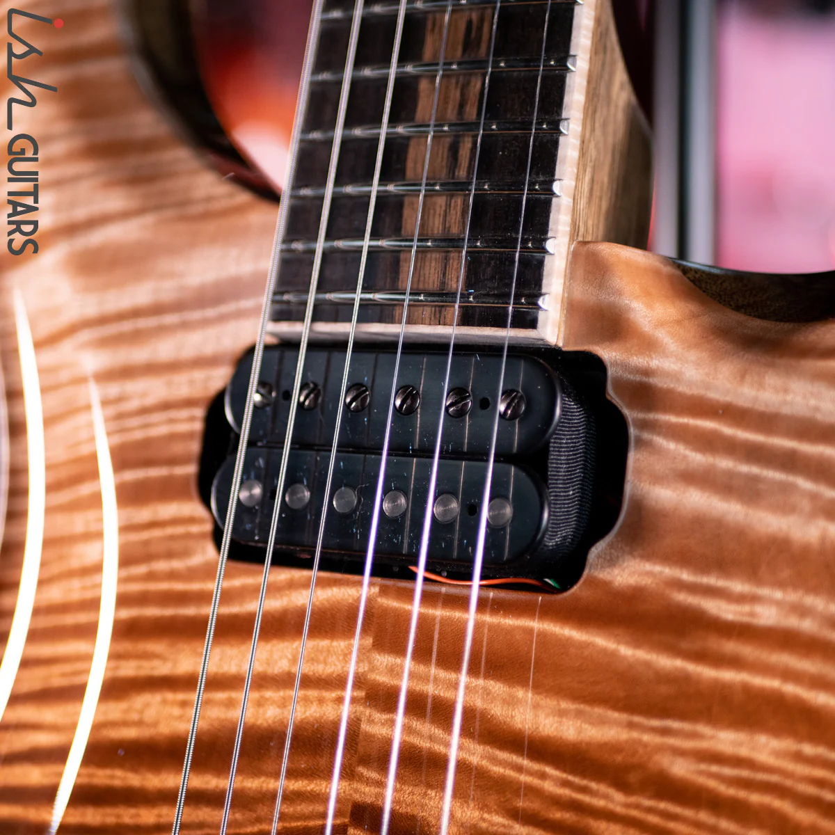 PRS Private Stock Custom 24-08 Hard Tail Amaretto Fade - Image 7