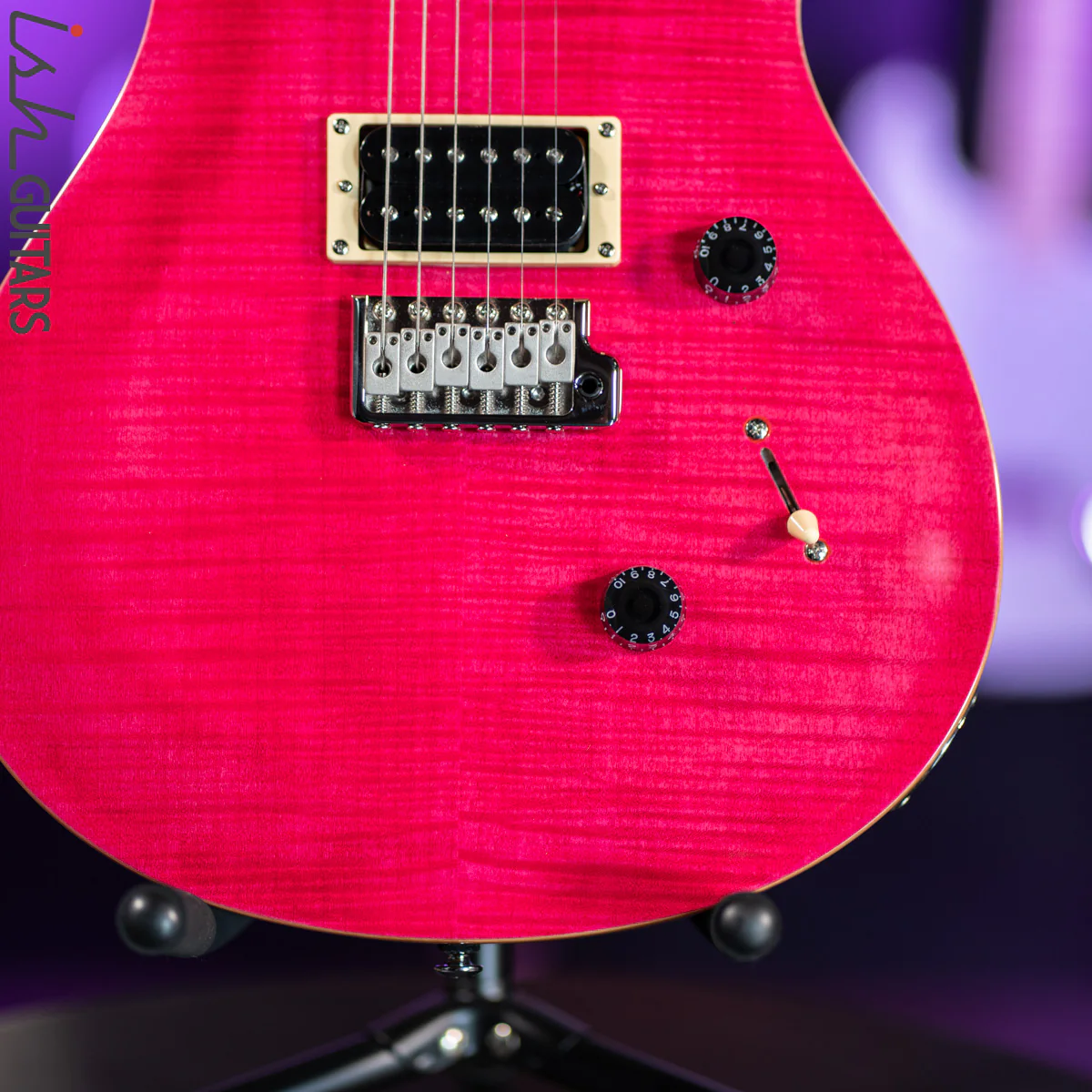 2021 PRS SE Custom 24 Bonnie Pink Demo - Image 4