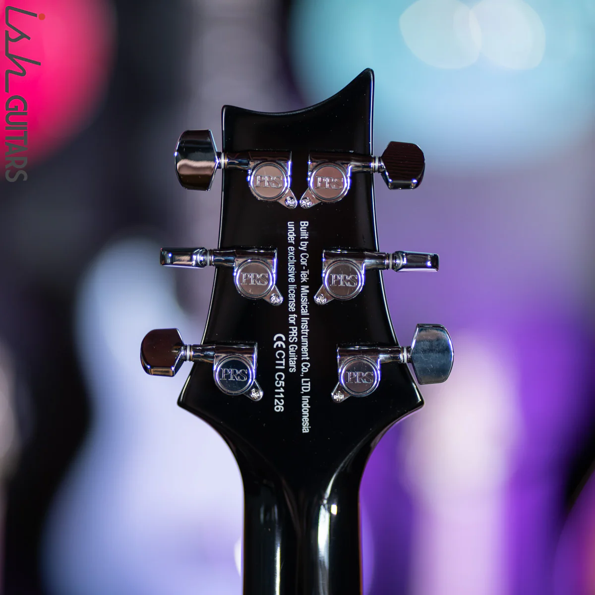 2021 PRS SE Custom 24 Charcoal Burst - Image 12