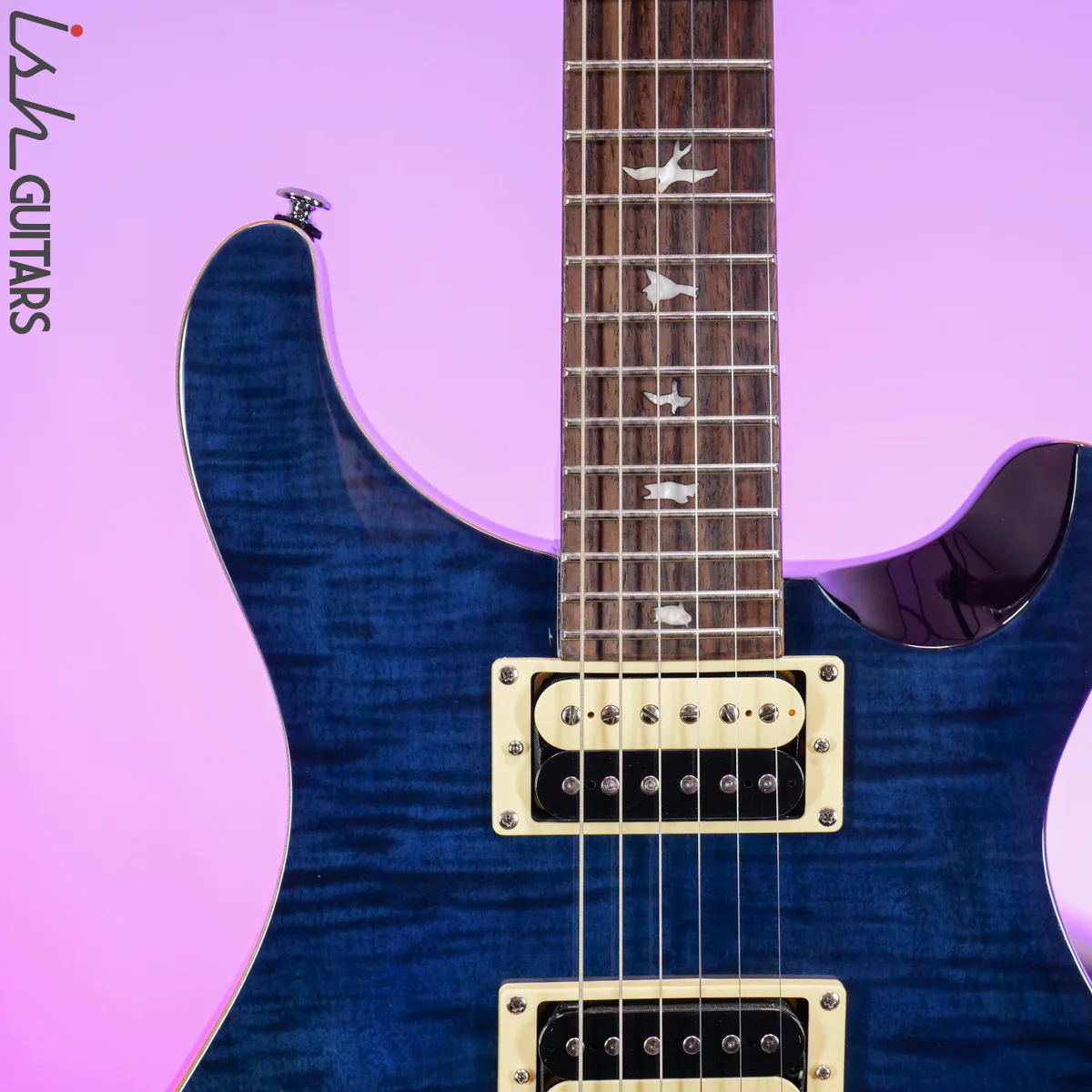 2020 PRS SE Custom 24 Whale Blue - Image 3