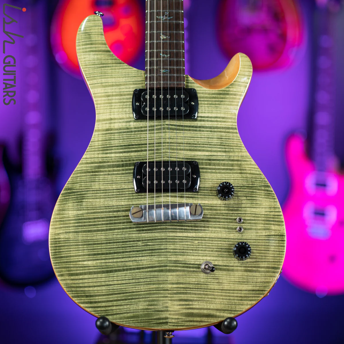 PRS SE Paul’s Guitar Trampas Green