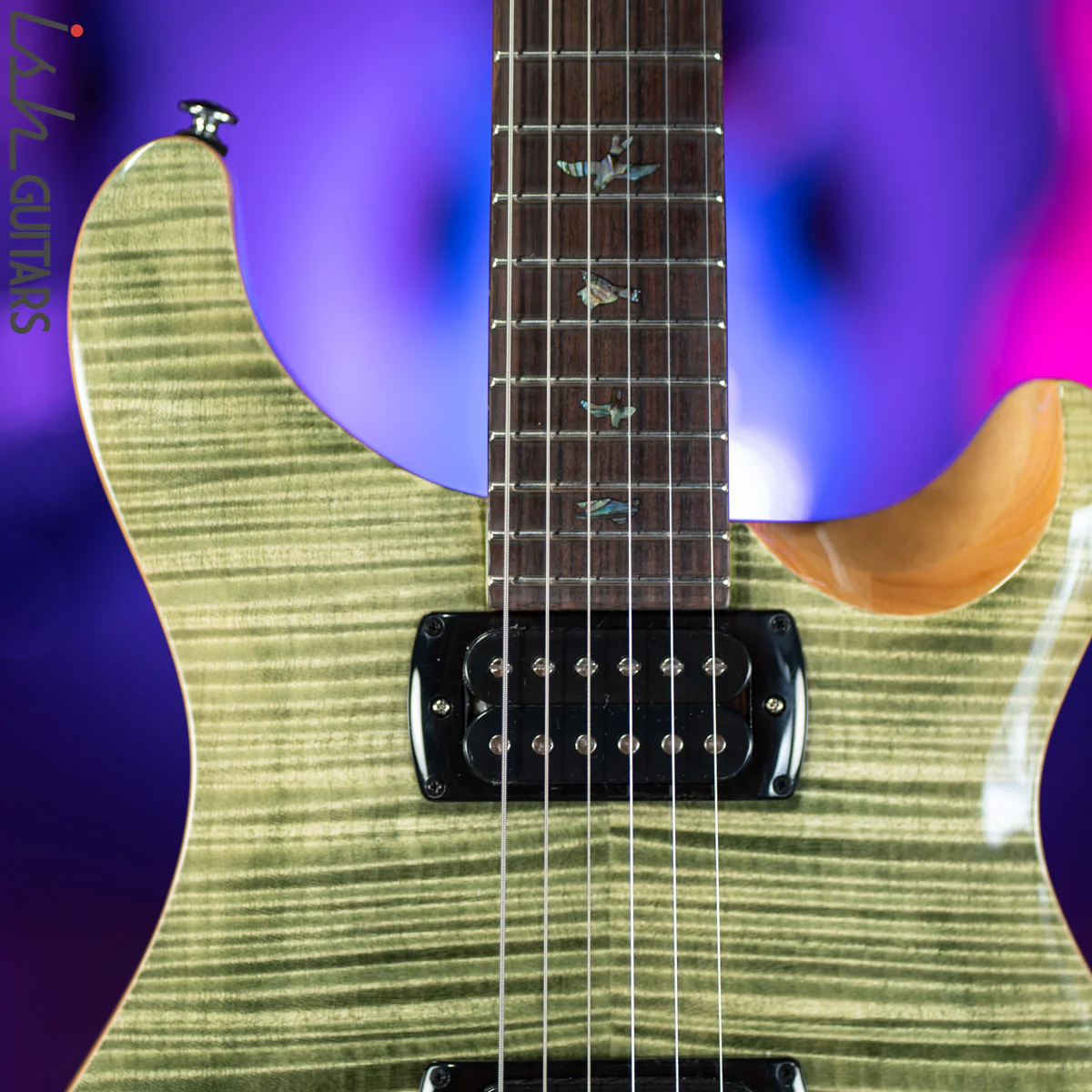 PRS SE Paul’s Guitar Trampas Green - Image 3