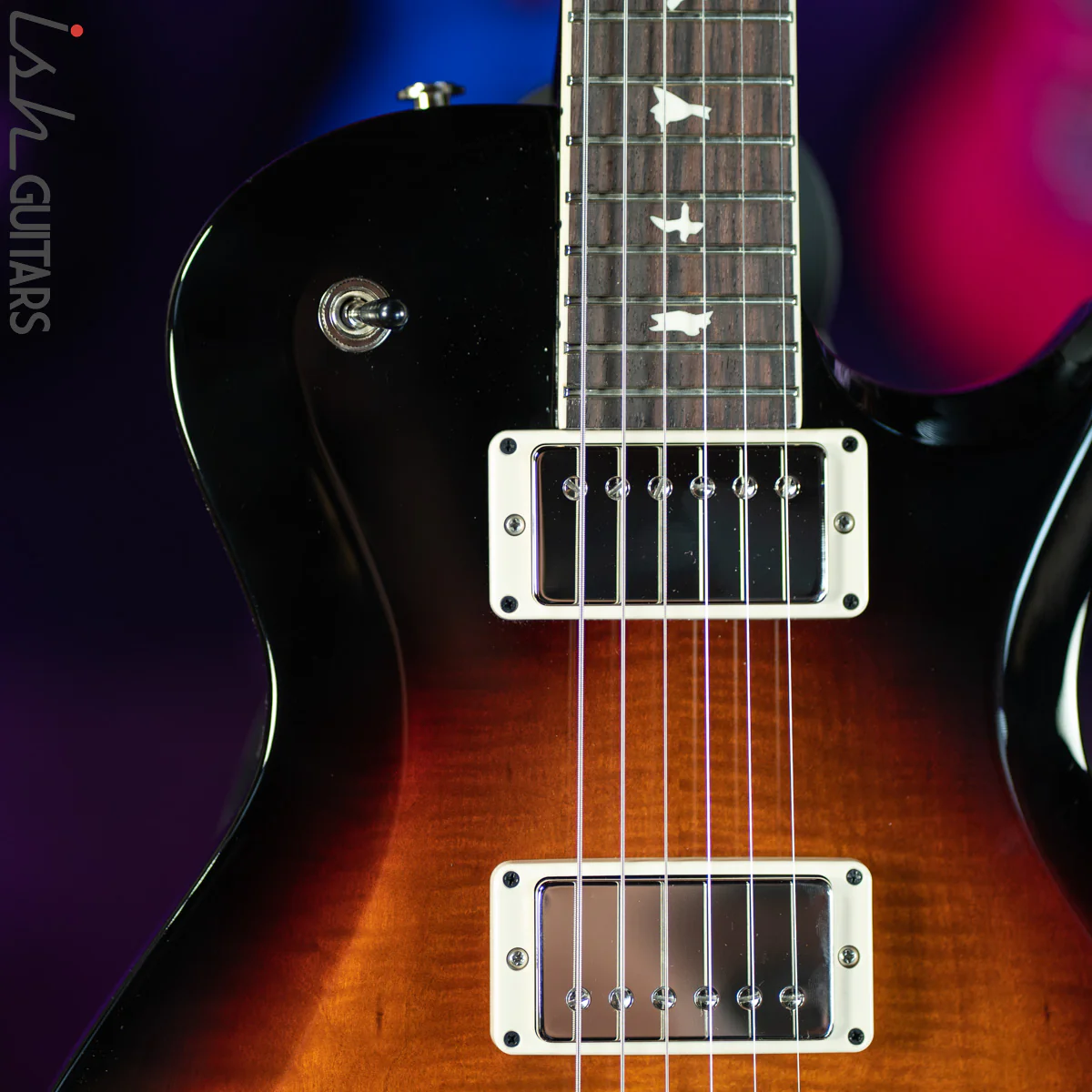 2021 PRS S2 Singlecut McCarty 594 Custom Color Amber Smokeburst - Image 3