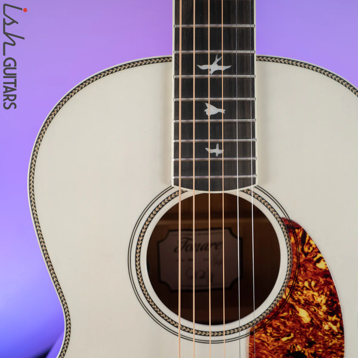 PRS SE P20E Parlor Antique White Limited Edition Demo - Image 3