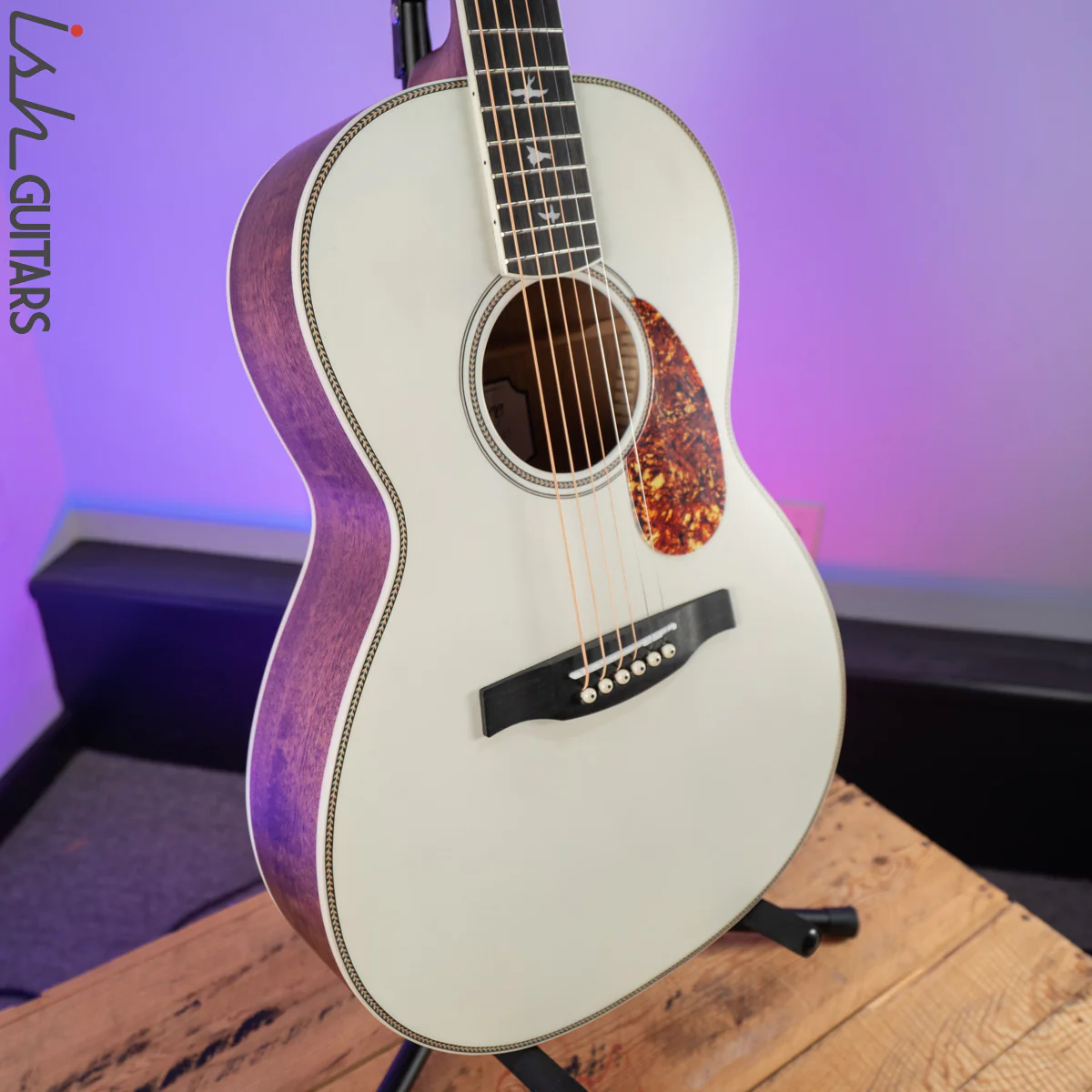 PRS SE P20E Parlor Antique White Limited Edition Demo - Image 5