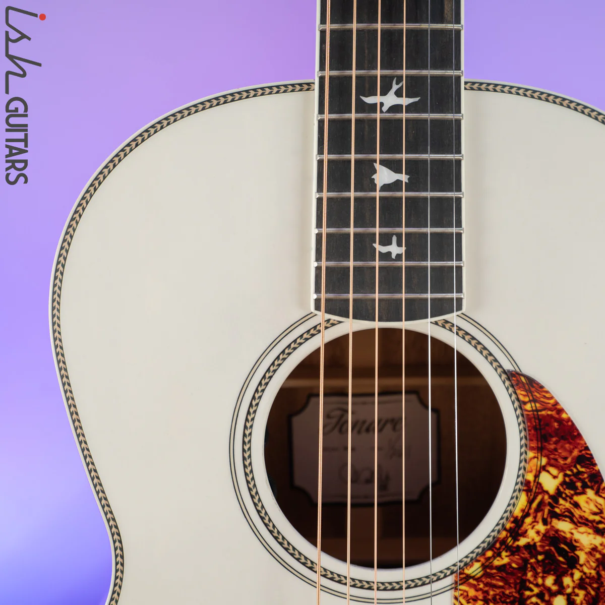 PRS SE P20E Parlor Antique White Limited Edition - Image 3