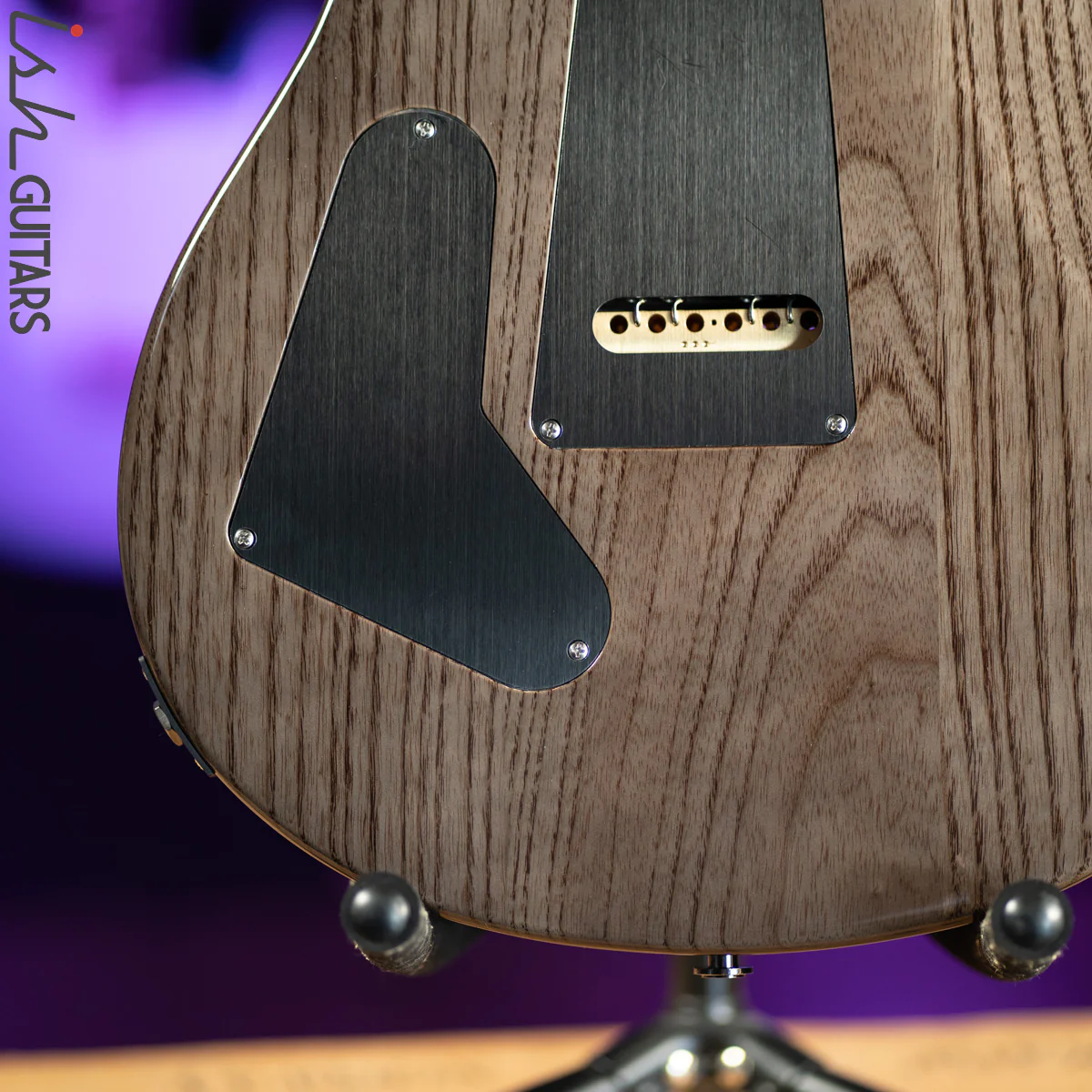 PRS Custom 24 Wood Library 1 Piece 10 Top Quilt Rosewood Neck Purple Mist - Image 11