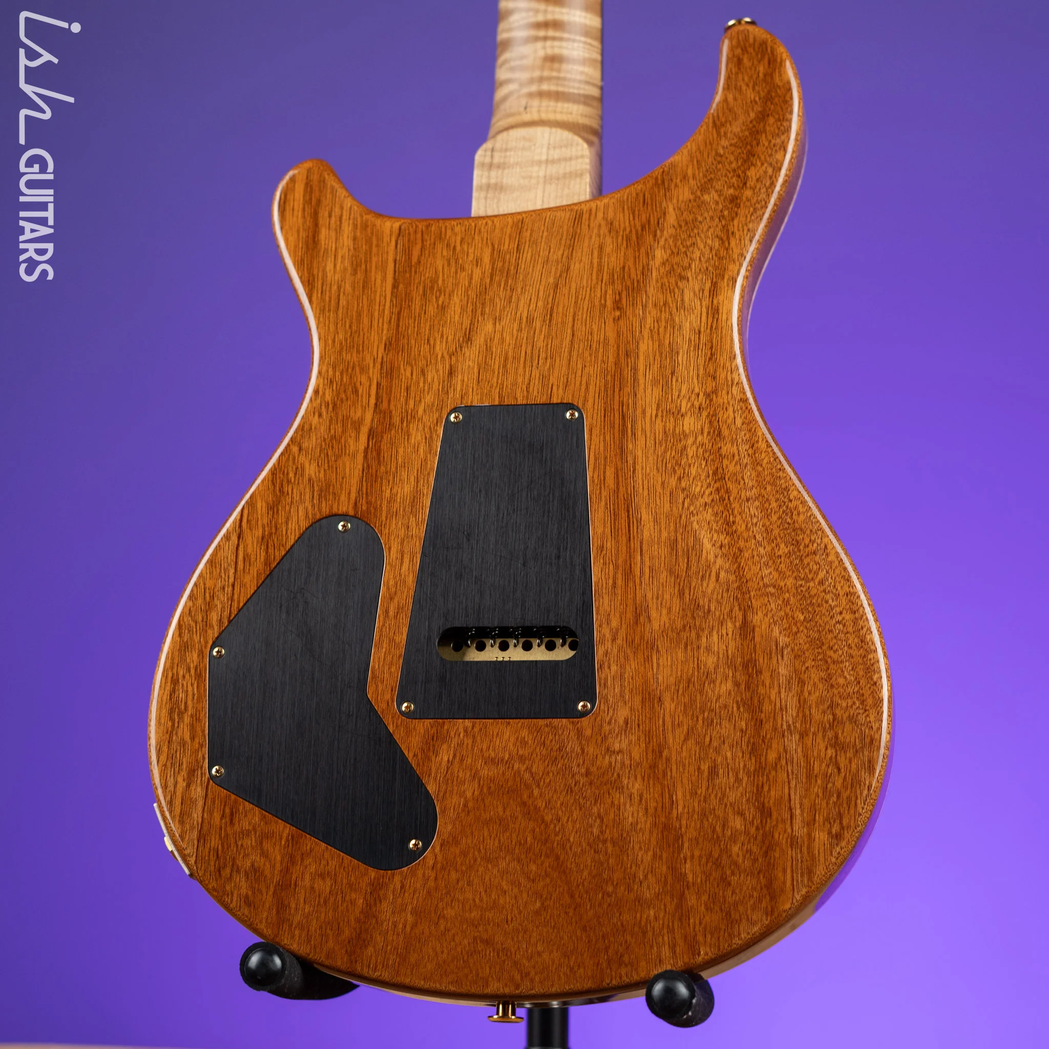 2021 PRS Wood Library DGT Figured Maple Neck Platinum Satin - Image 7