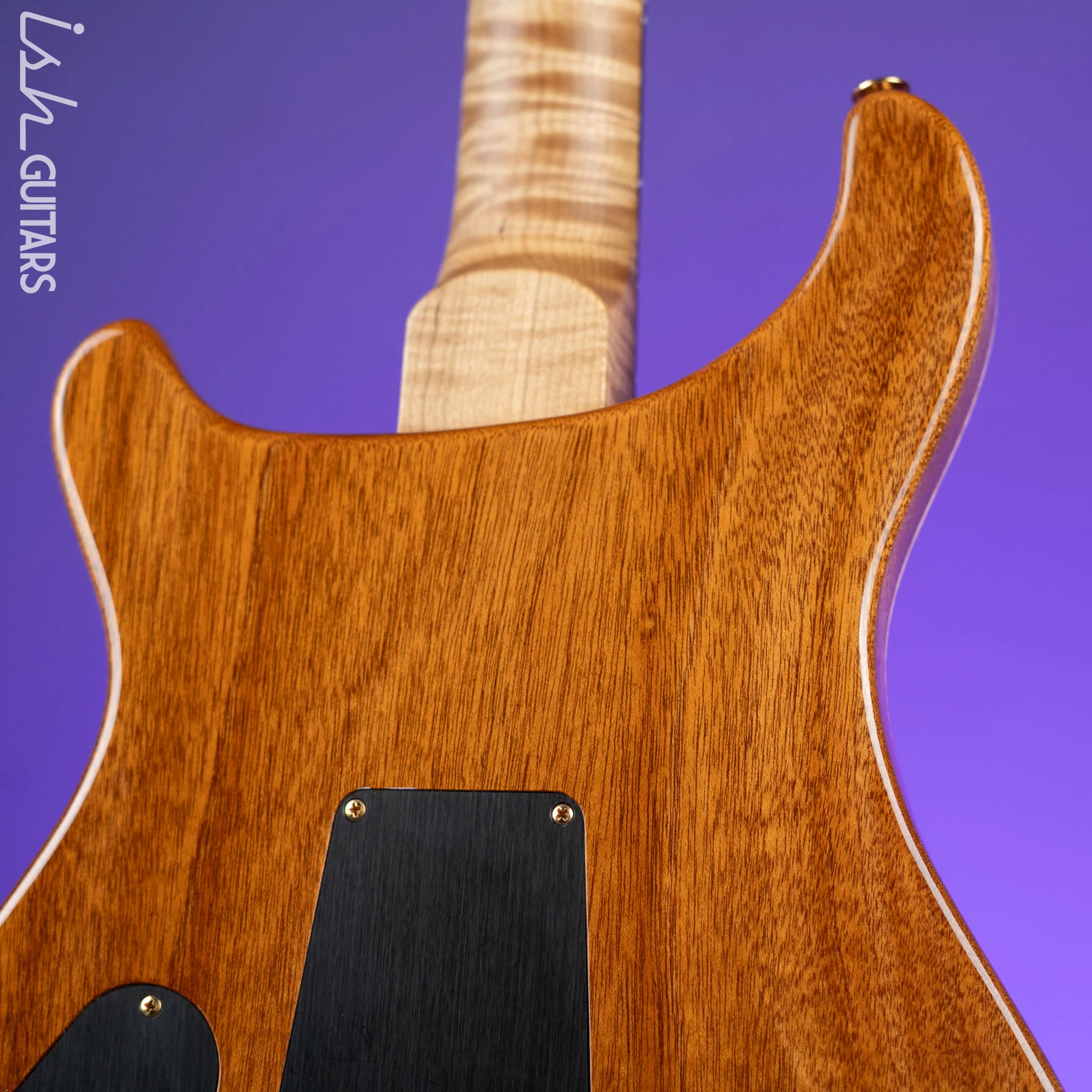 2021 PRS Wood Library DGT Figured Maple Neck Platinum Satin - Image 8