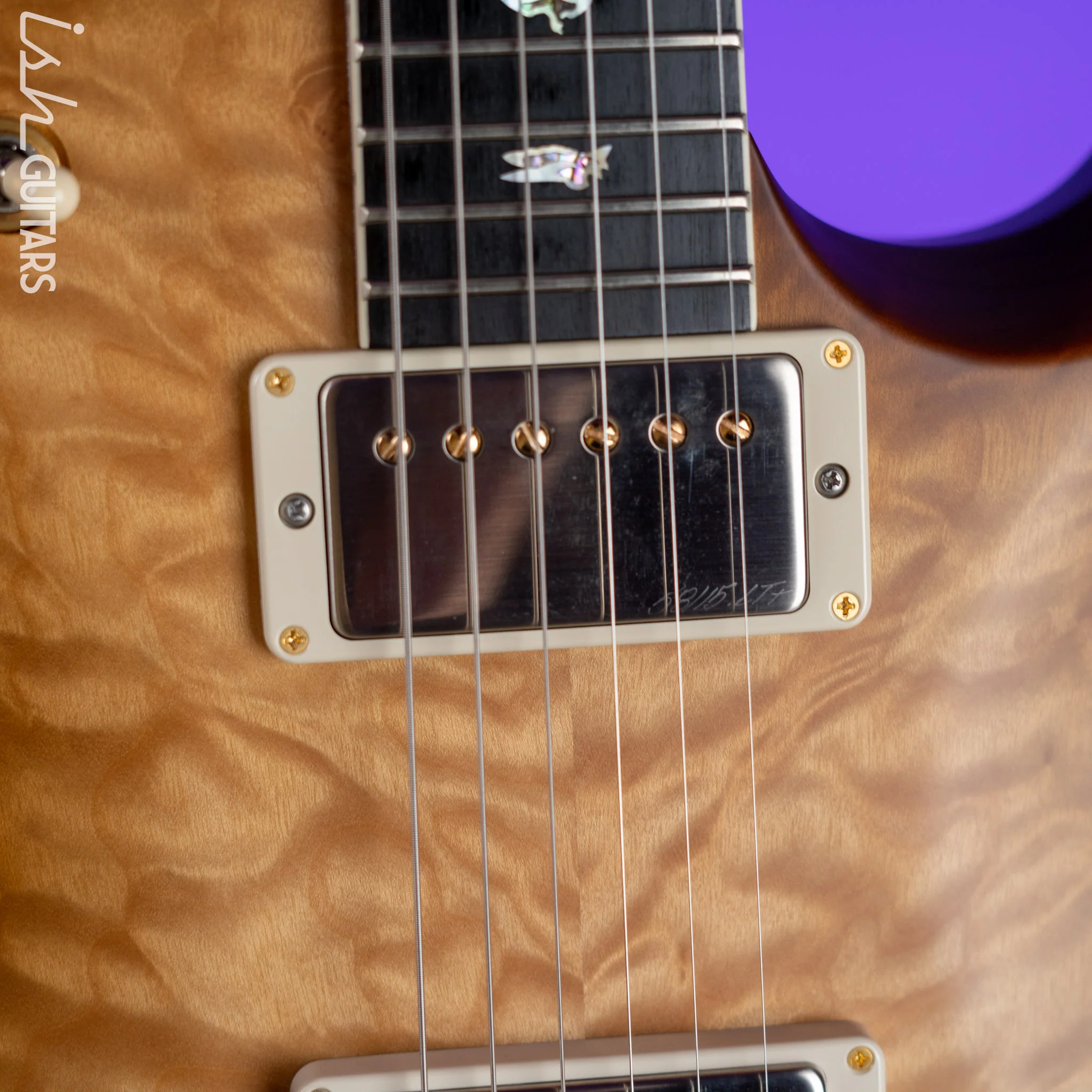 2021 PRS Wood Library McCarty 594 Singlecut 10-Top Antique Natural Satin - Image 12