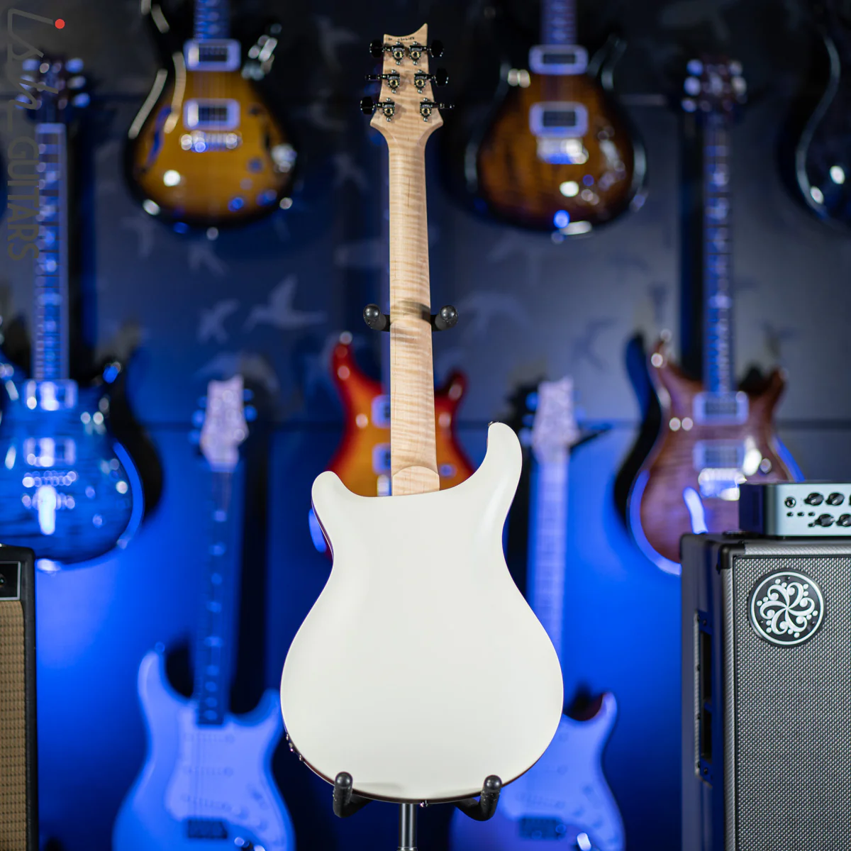 PRS McCarty 594 Hollowbody II Wood Library Antique White Satin - Image 8