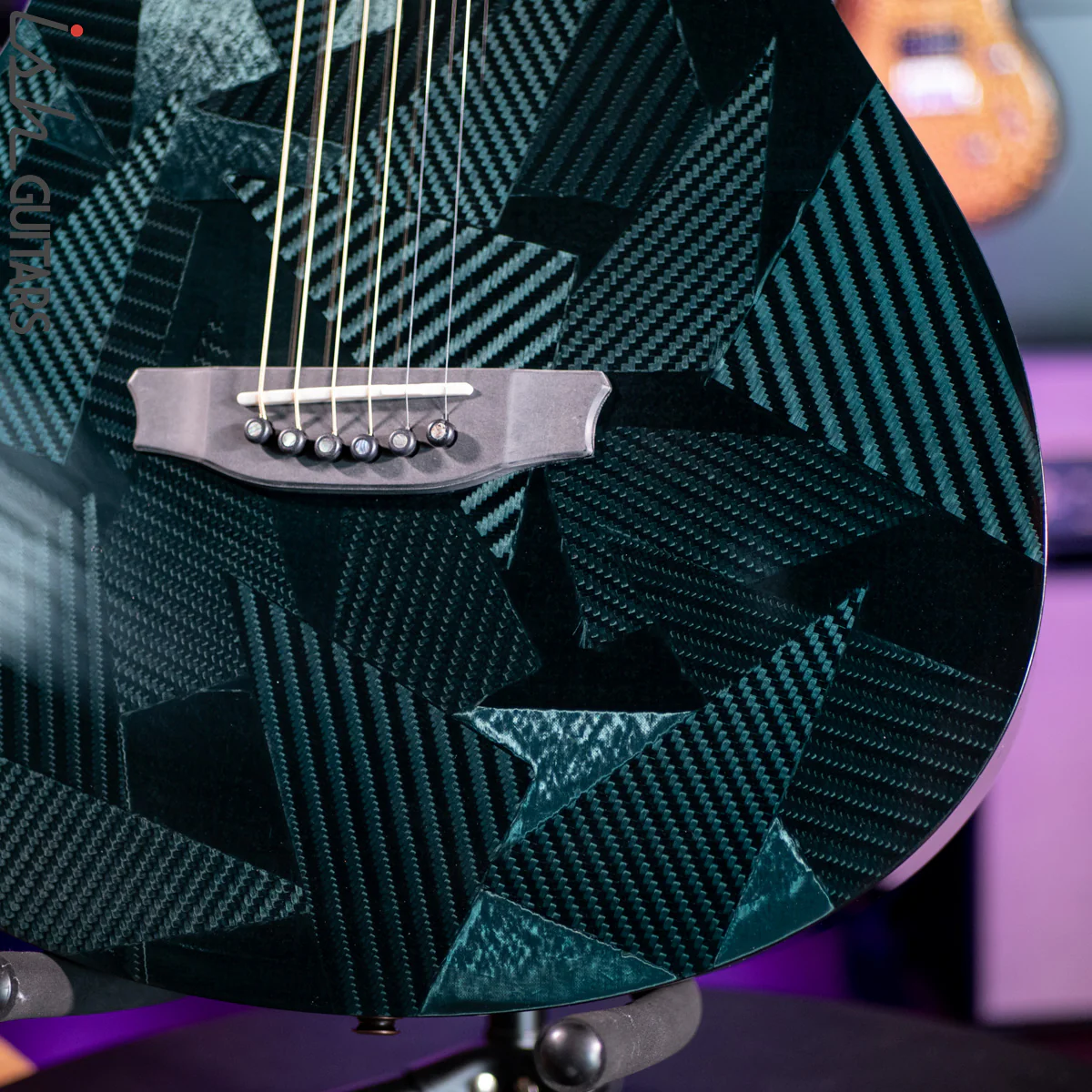 RainSong 25th Anniversary Black Ice Acoustic Guitar - Image 5