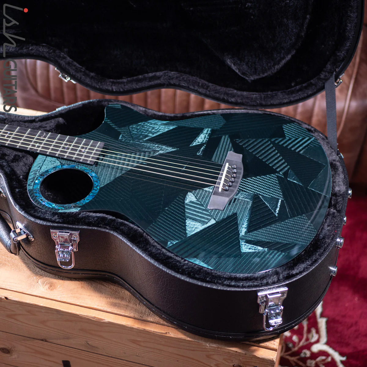 RainSong 25th Anniversary Black Ice Acoustic Guitar - Image 13