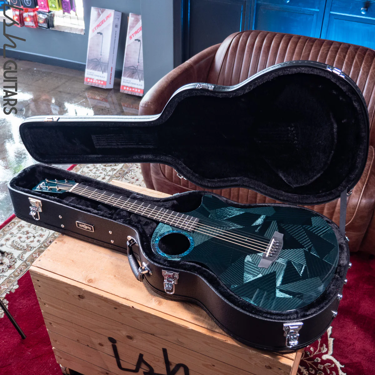 RainSong 25th Anniversary Black Ice Acoustic Guitar - Image 14