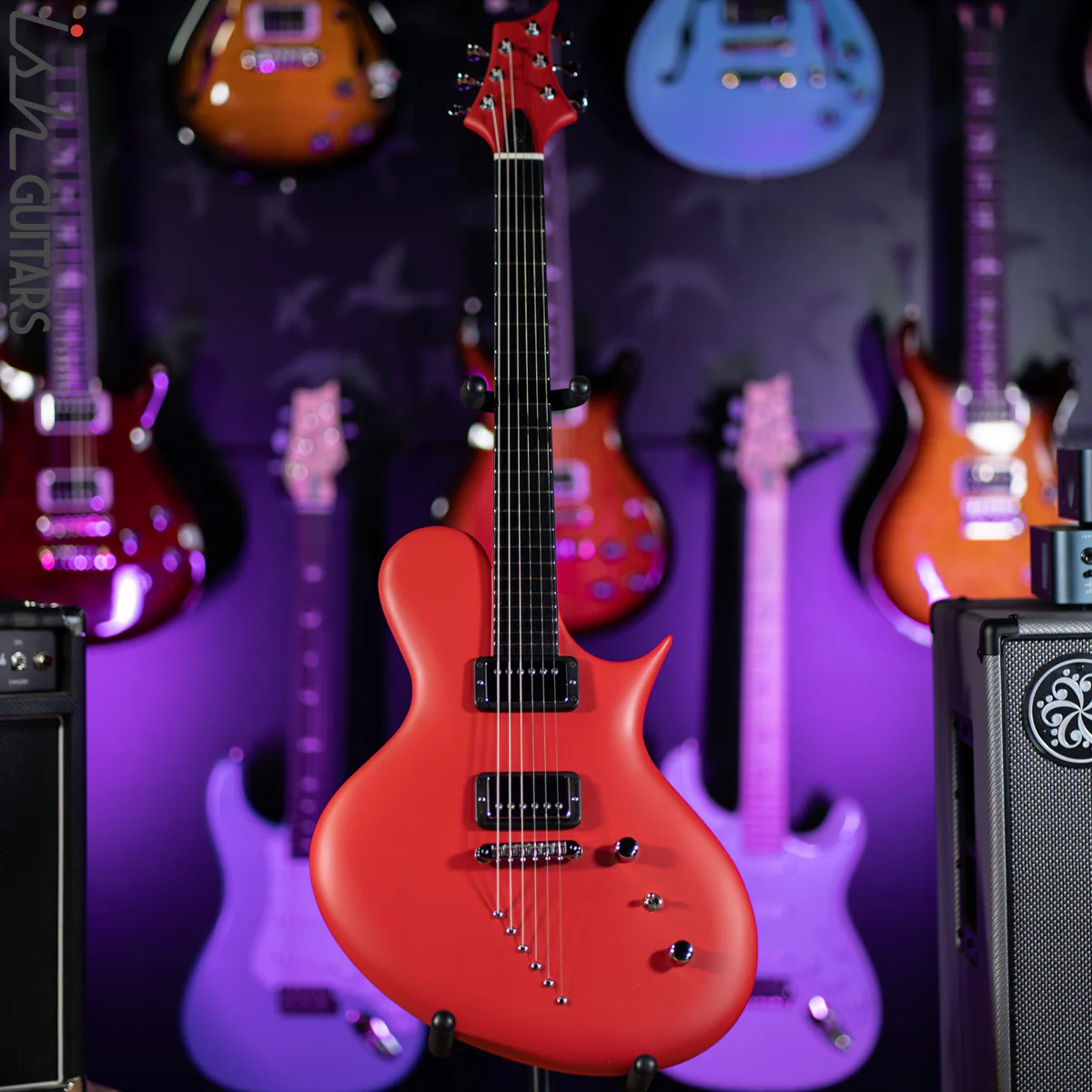 2021 Ritter Porsch Sting Red Electric Guitar Refurbished - Image 3