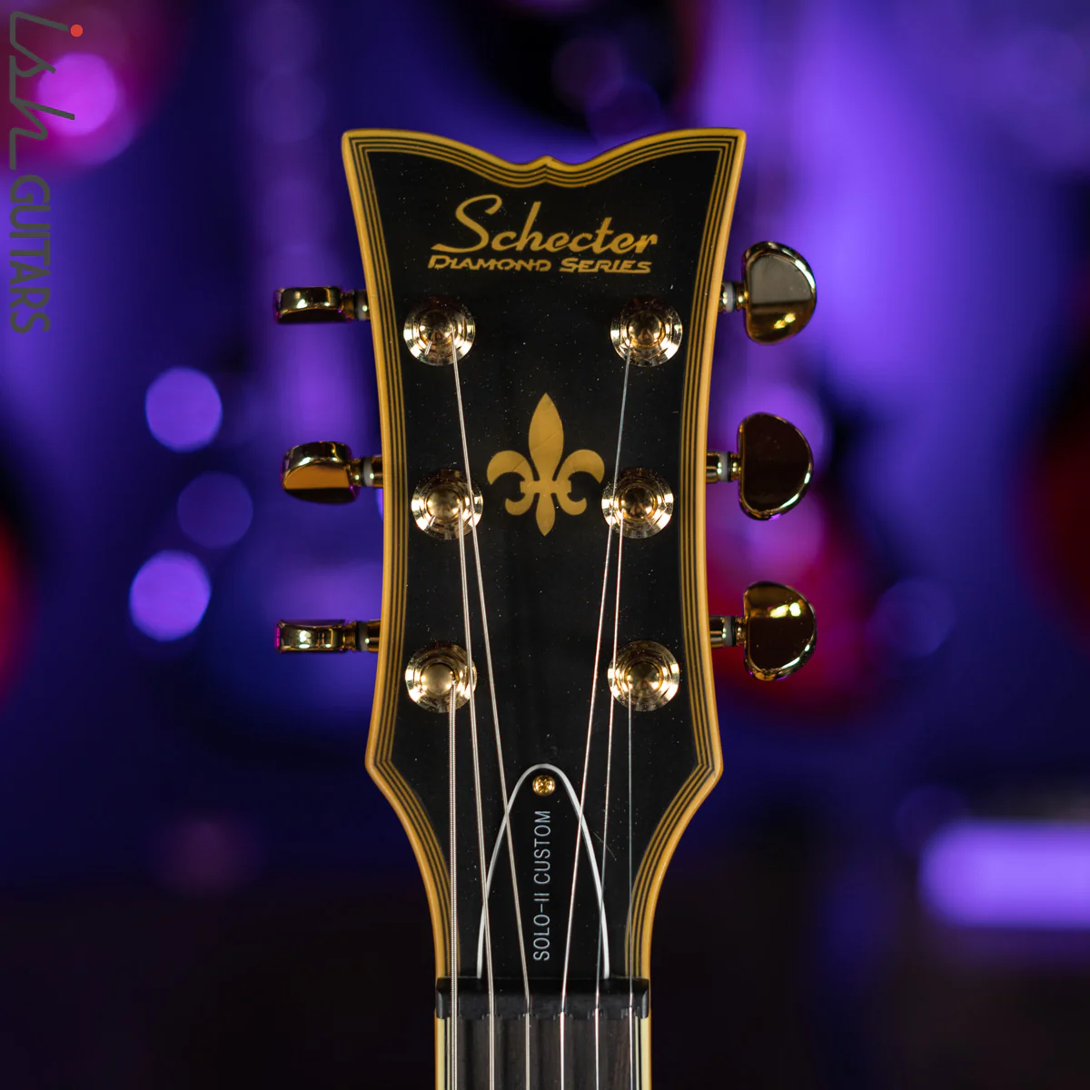 2021 Schecter Solo II Custom Electric Guitar Matte Black - Image 6