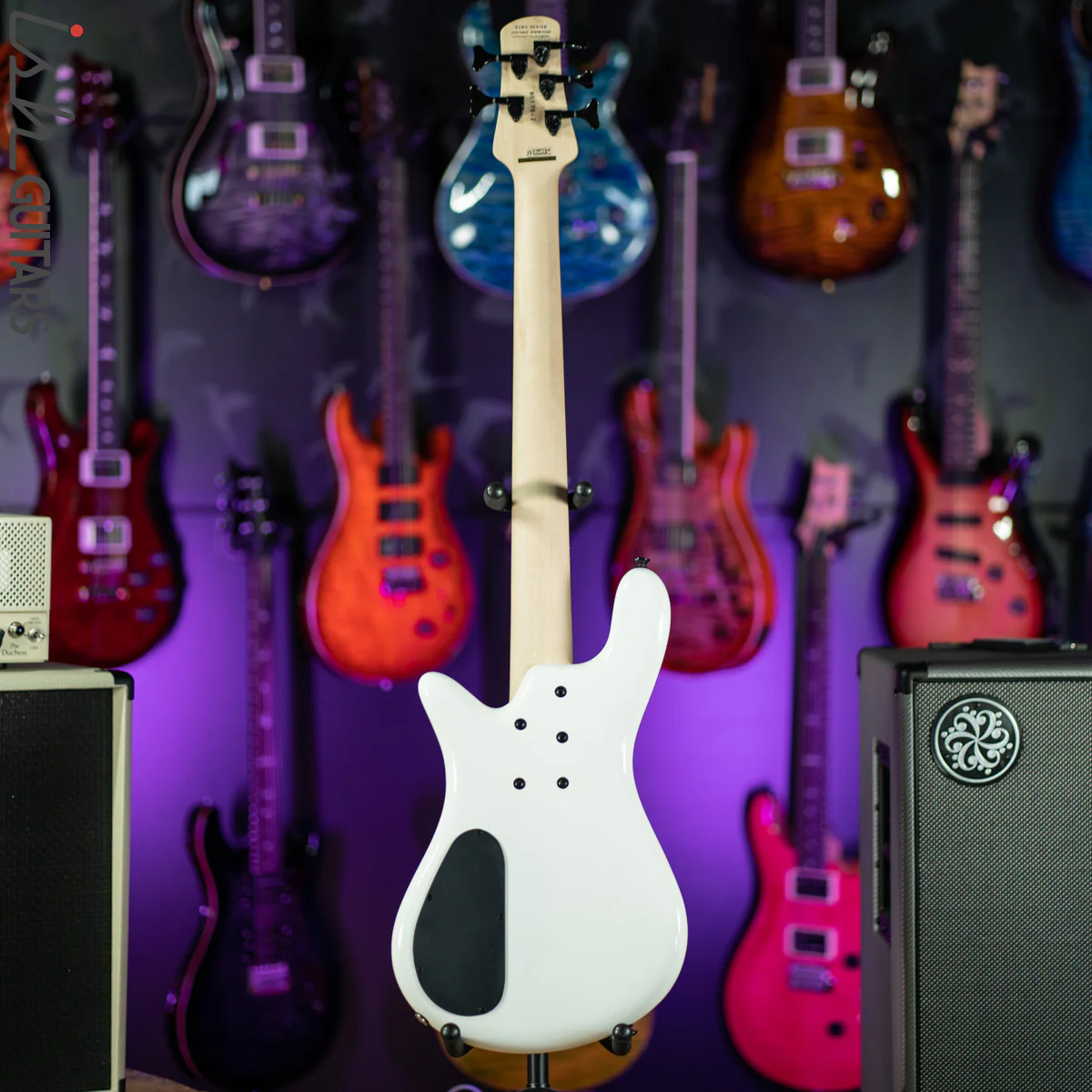 Spector Bantam 5 Short Scale Bass White Gloss Demo - Image 7