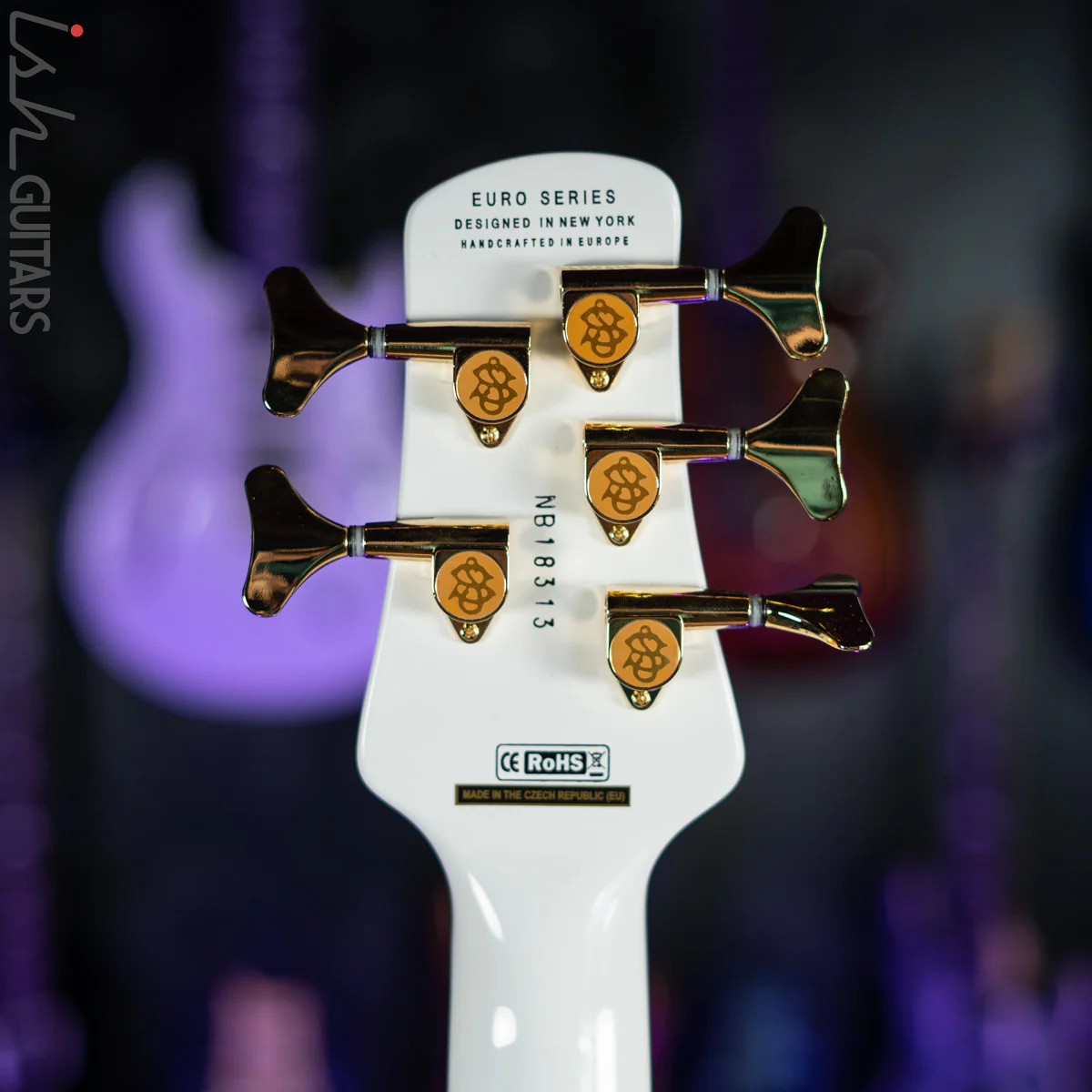 Spector Euro 5 Classic 5-String Bass White Gloss Demo - Image 10