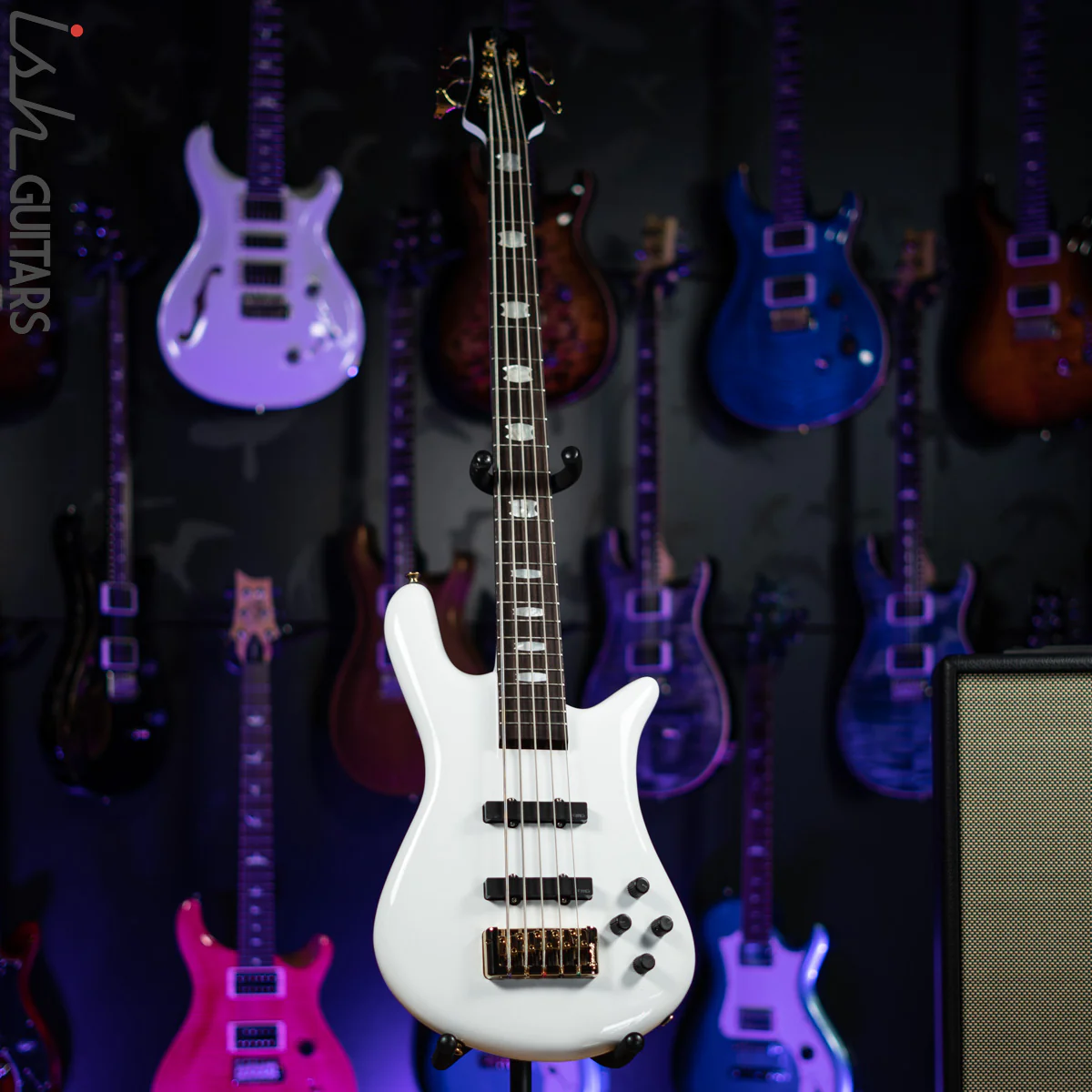 Spector Euro 5 Classic 5-String Bass White Gloss Demo - Image 2