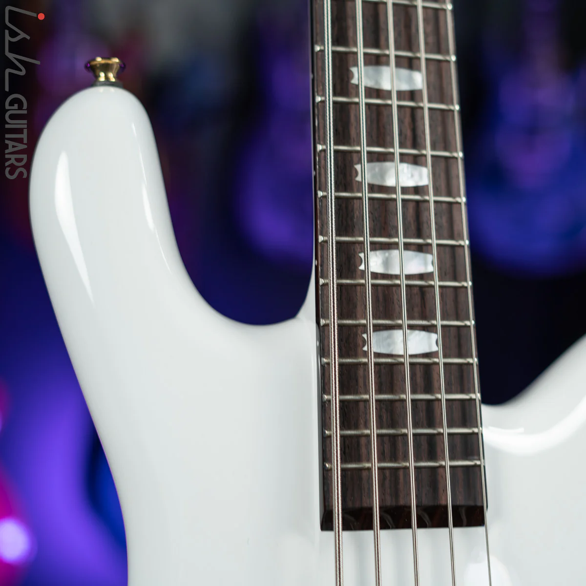 Spector Euro 5 Classic 5-String Bass White Gloss Demo - Image 5