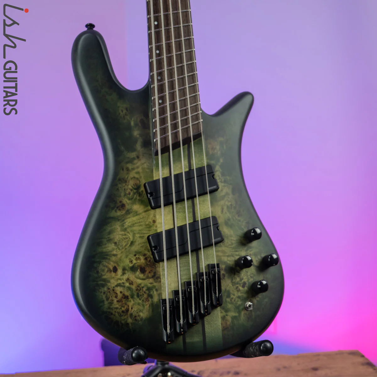 2021 Spector NS Dimension 5 Multi-Scale Haunted Moss Matte
