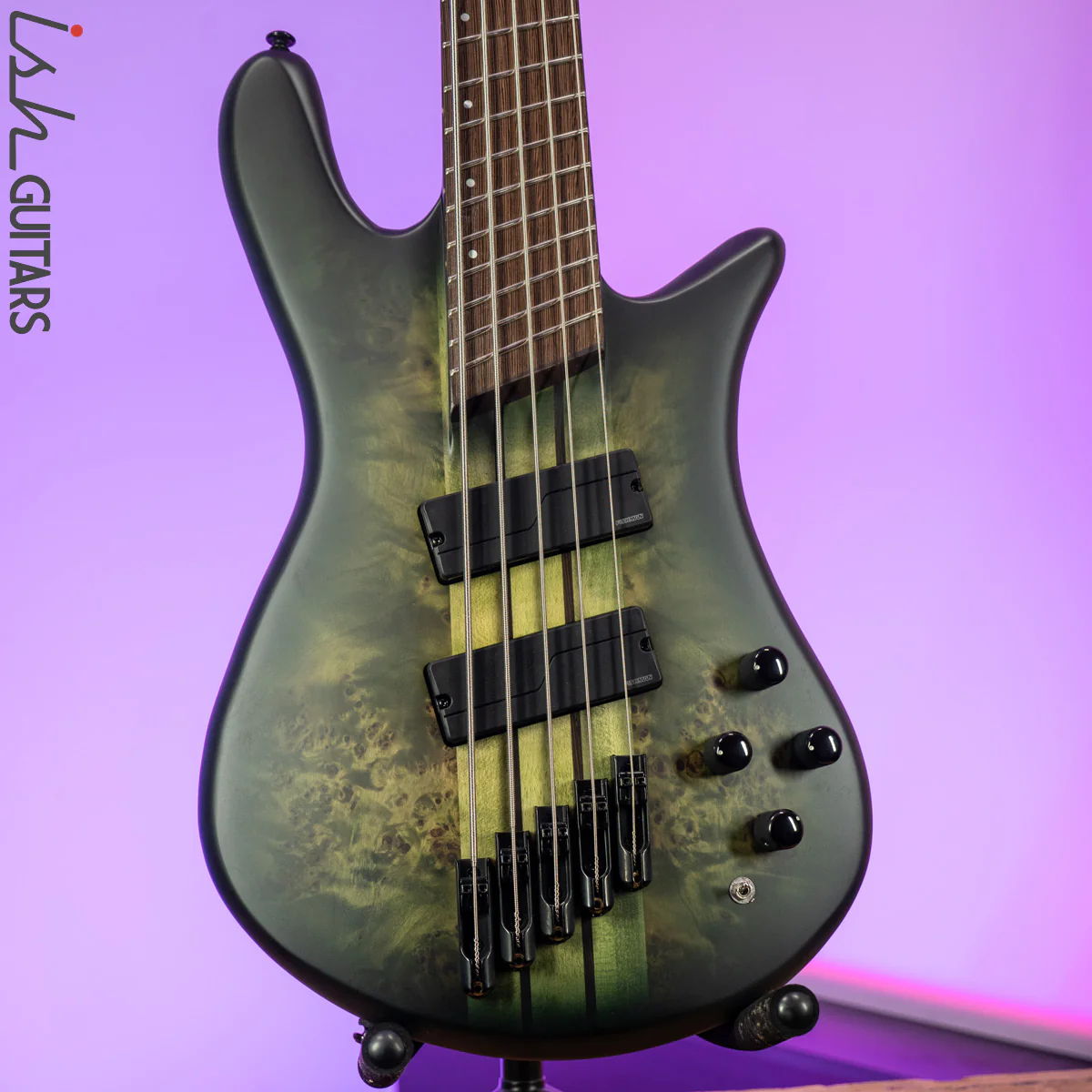 2021 Spector NS Dimension 5 Multi-Scale Haunted Moss Matte