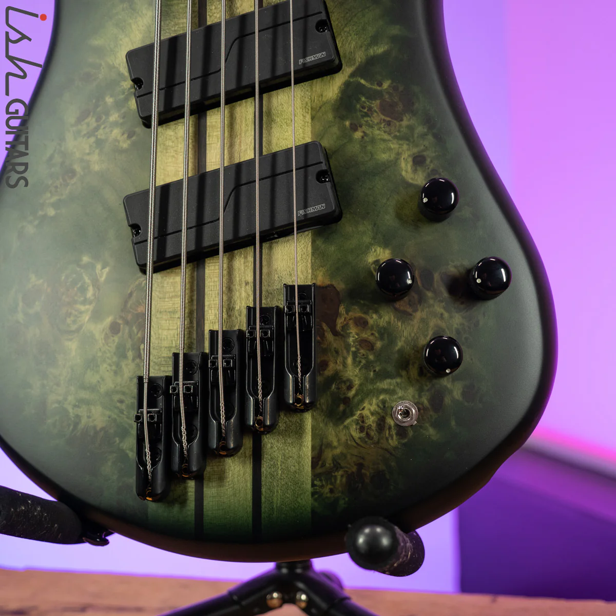 2021 Spector NS Dimension 5 Multi-Scale Haunted Moss Matte - Image 4