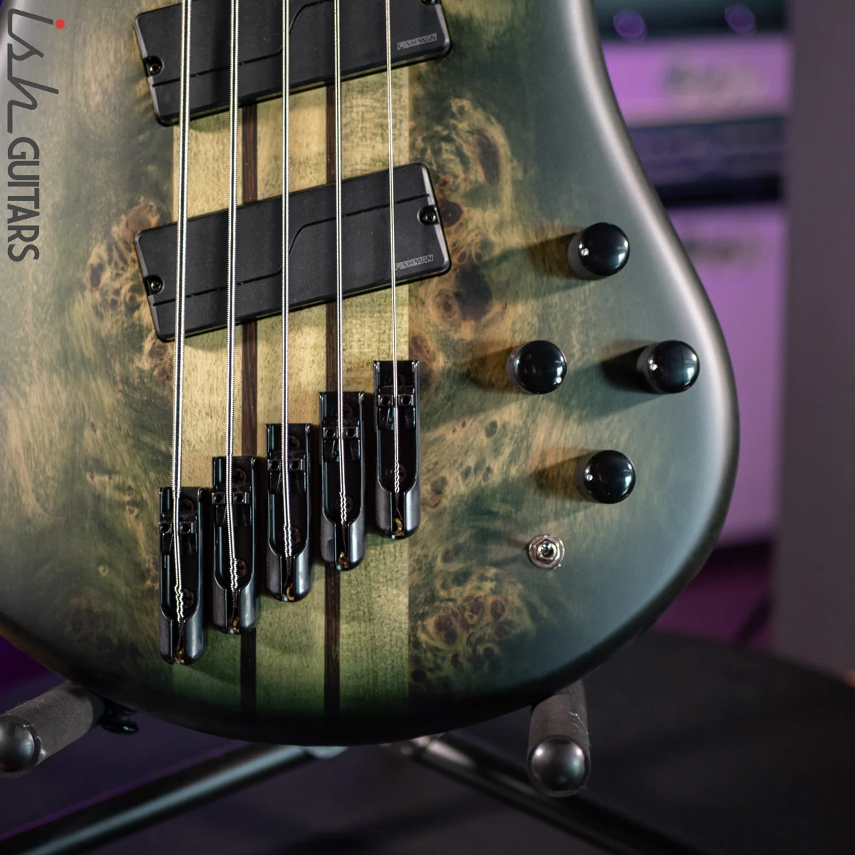 2021 Spector NS Dimension 5 Multi-Scale Haunted Moss Matte - Image 4