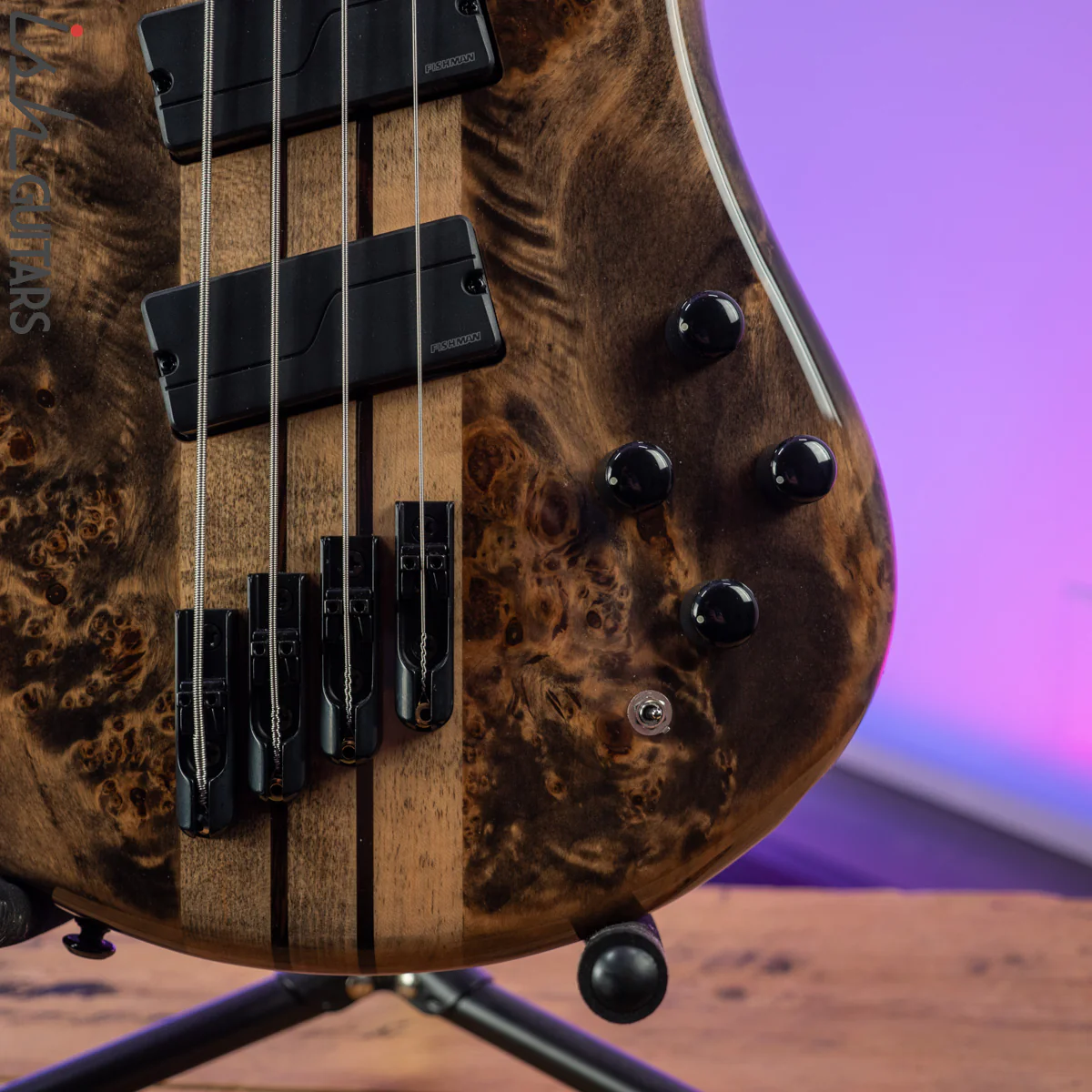 2021 Spector NS Dimension 4 Multi-Scale Super Faded Black Gloss - Image 4